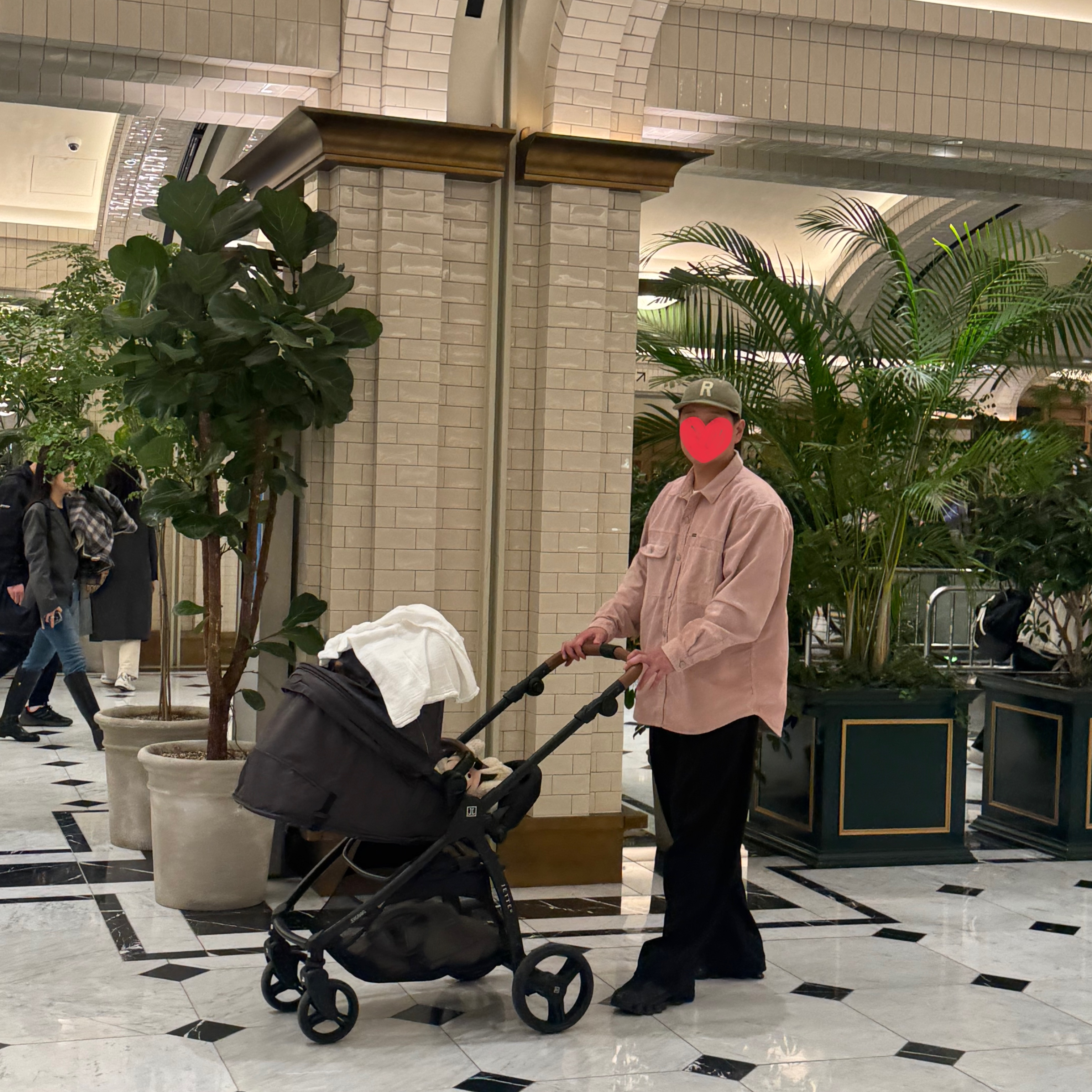 Supreme Washed Corduroy Shirt Dusty Pink - 25SS 착용 스타일 - 1