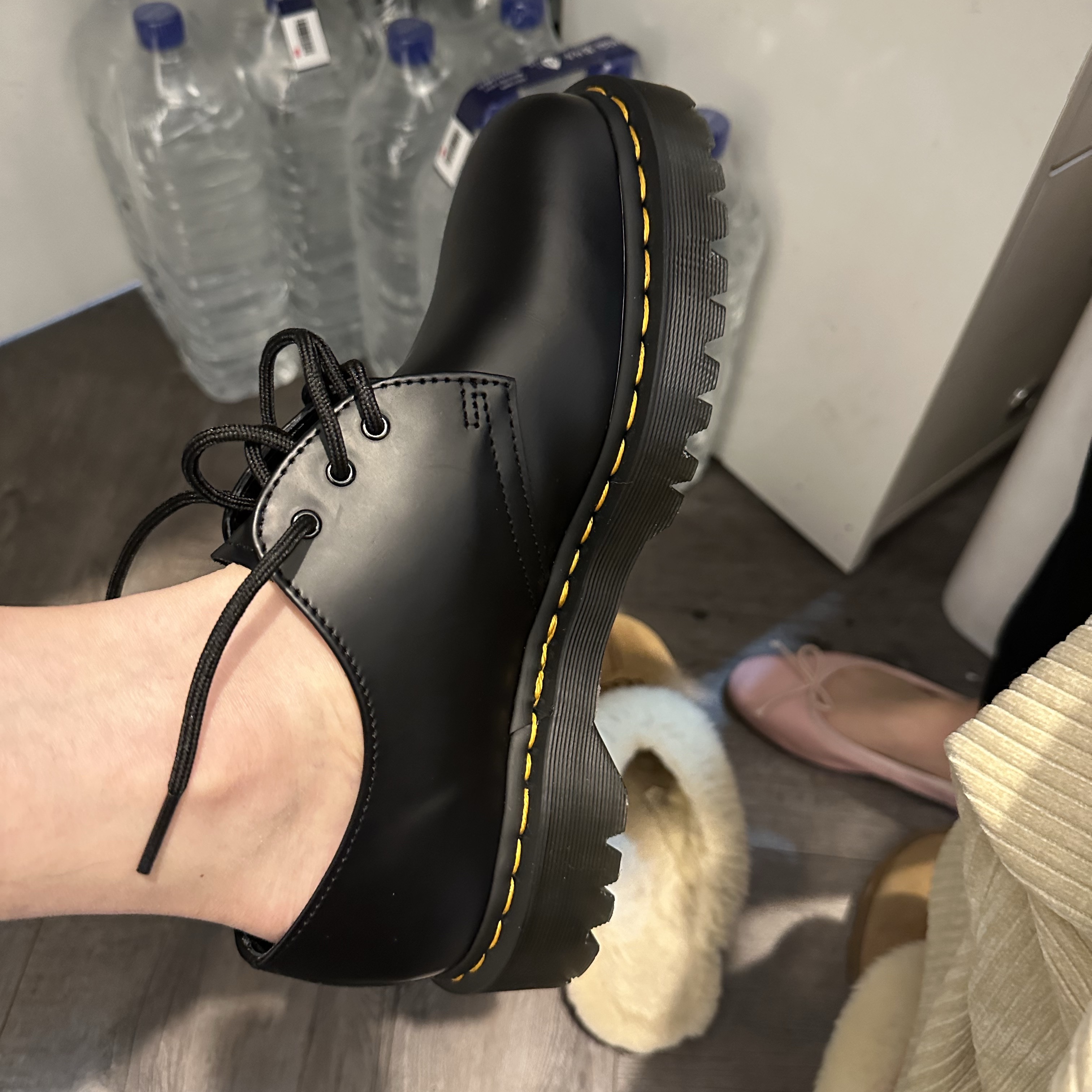 Dr. Martens 1461 Bex Black 착용 스타일