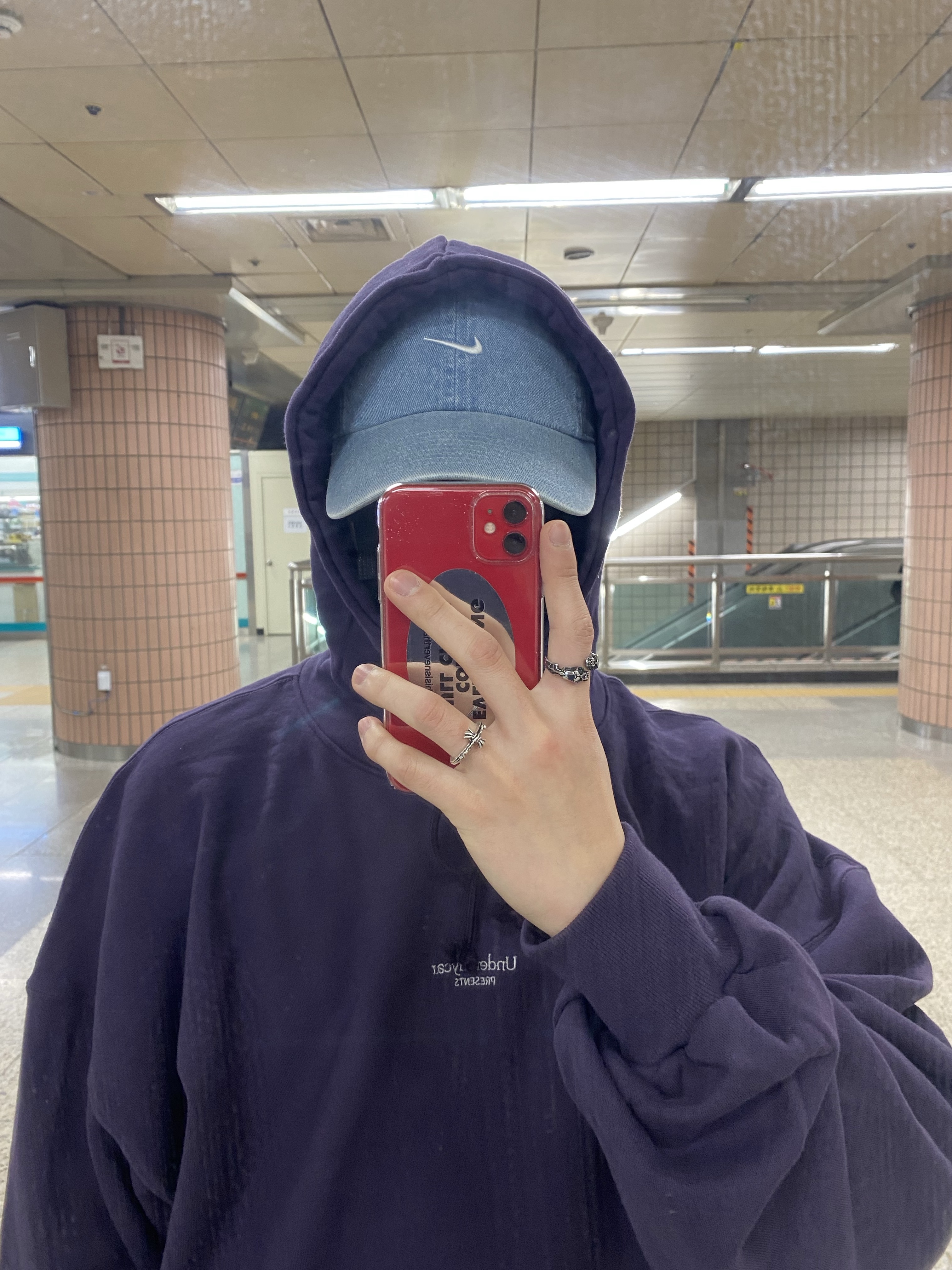Undermycar Mu.09 Anti Fxxking Logo Play Oversized Hoodie Purple, Timberland Premium 6 inch Waterproof Boot Wheat Nubuck - Wide 착용 스타일 - 3