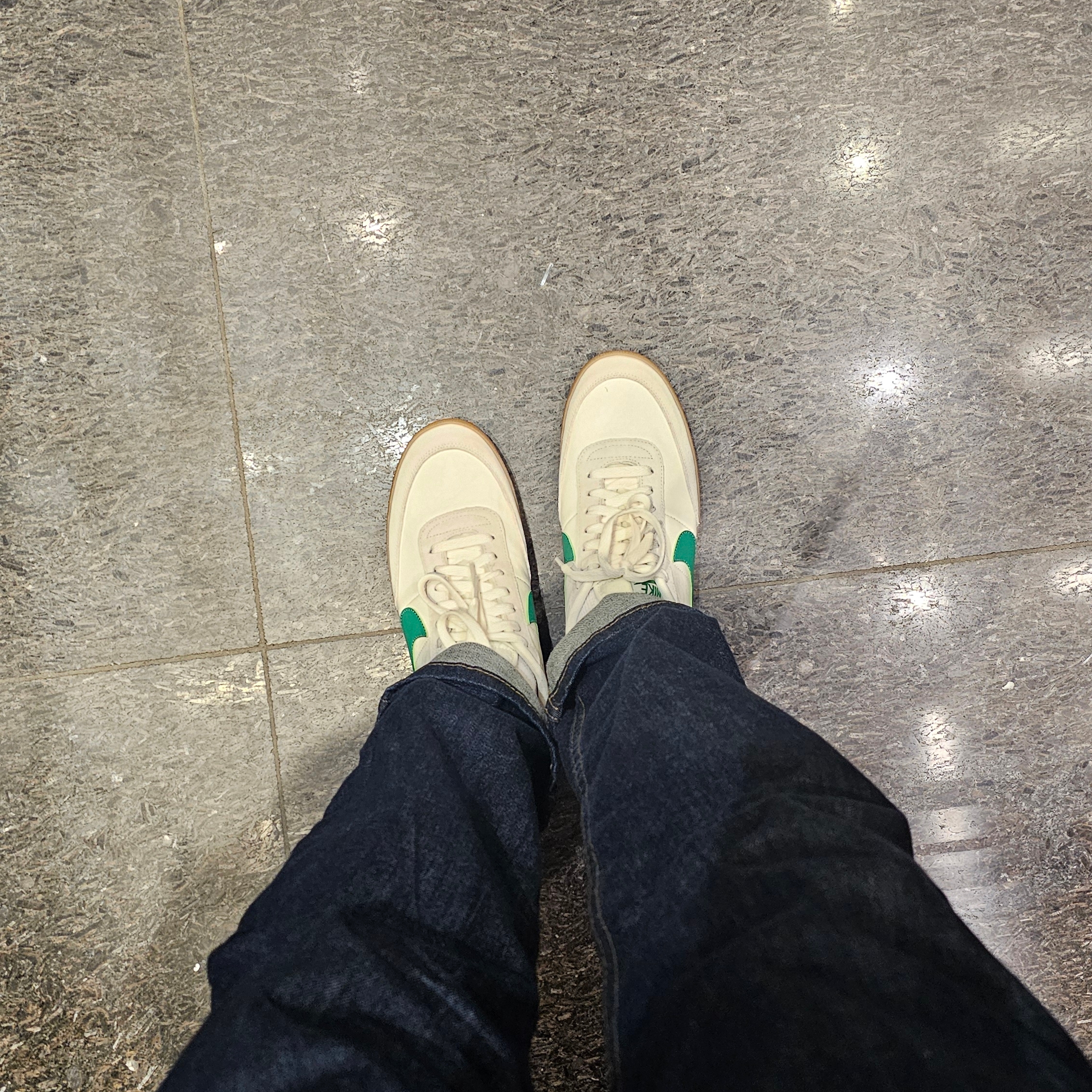 Nike x J.Crew Killshot 2 Lucid Green 착용 스타일 - 2