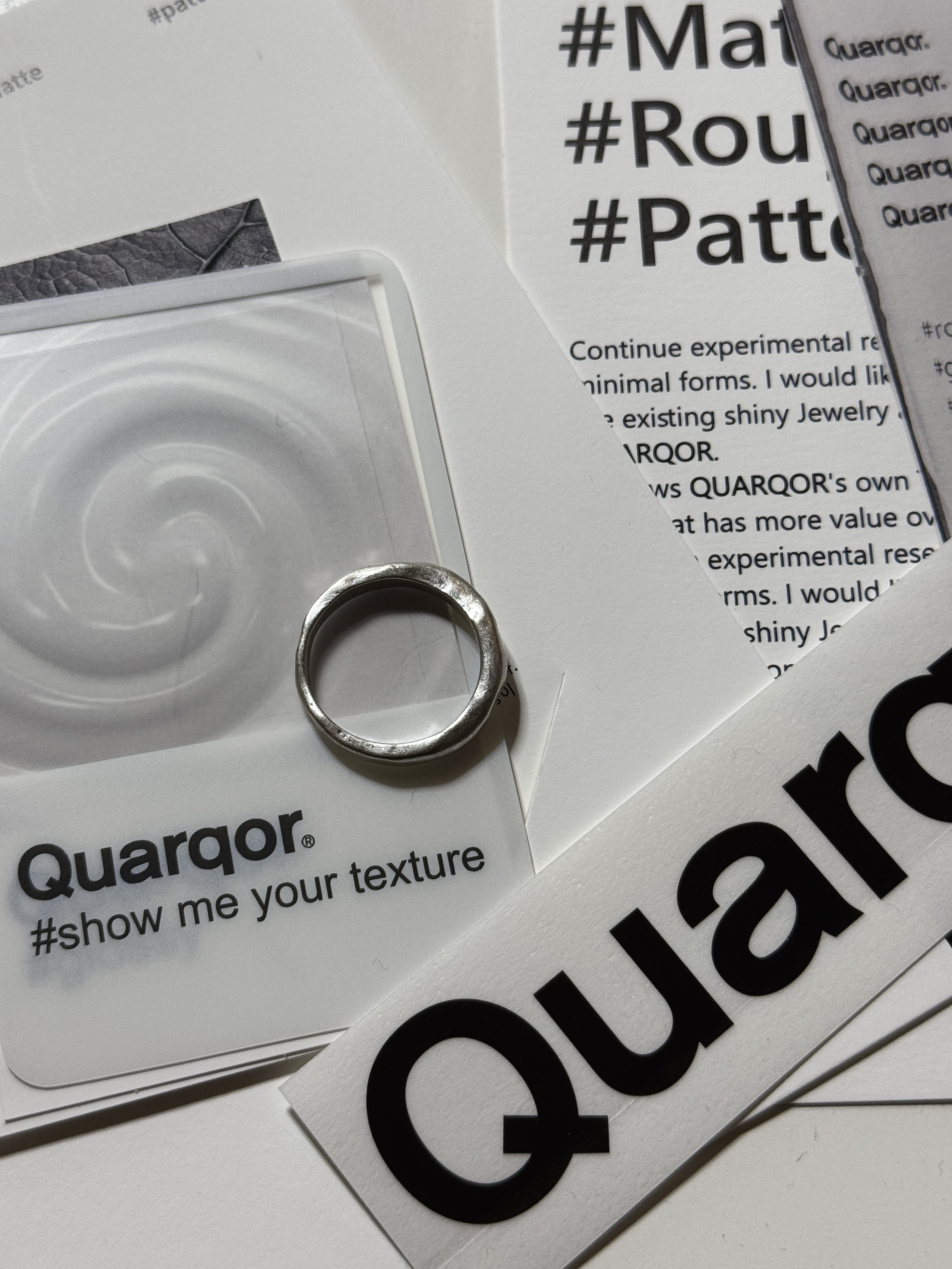 Quarqor #3106 Ring 착용 스타일