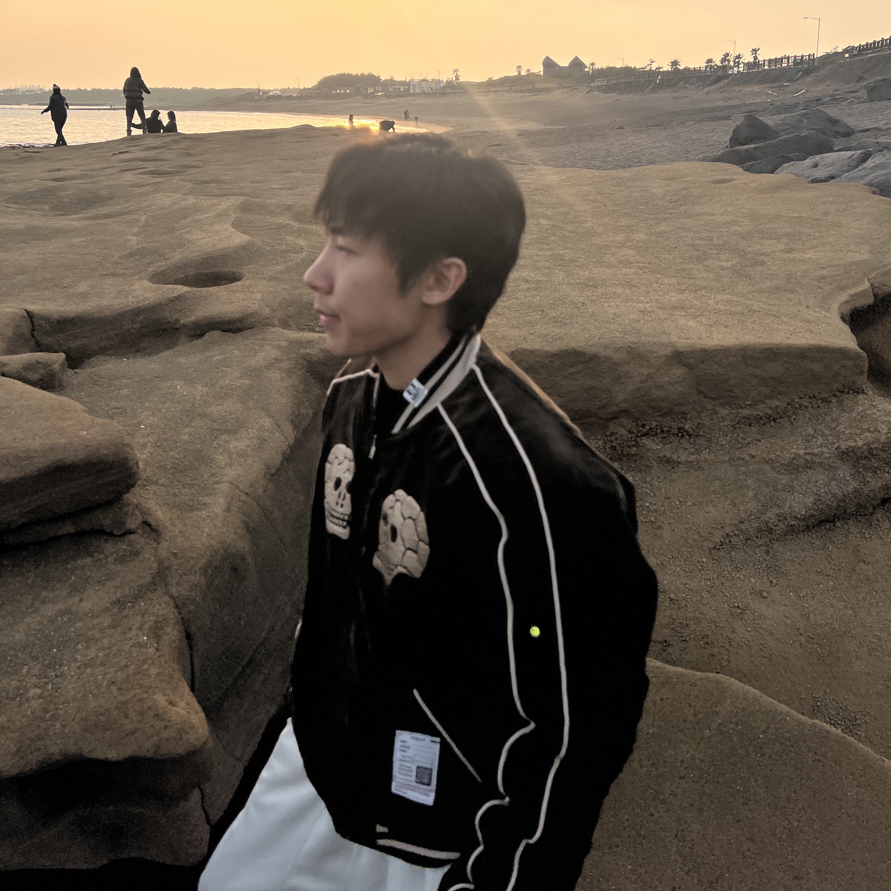 Maison Mihara Yasuhiro Souvenir Jacket Black 착용 스타일 - 4