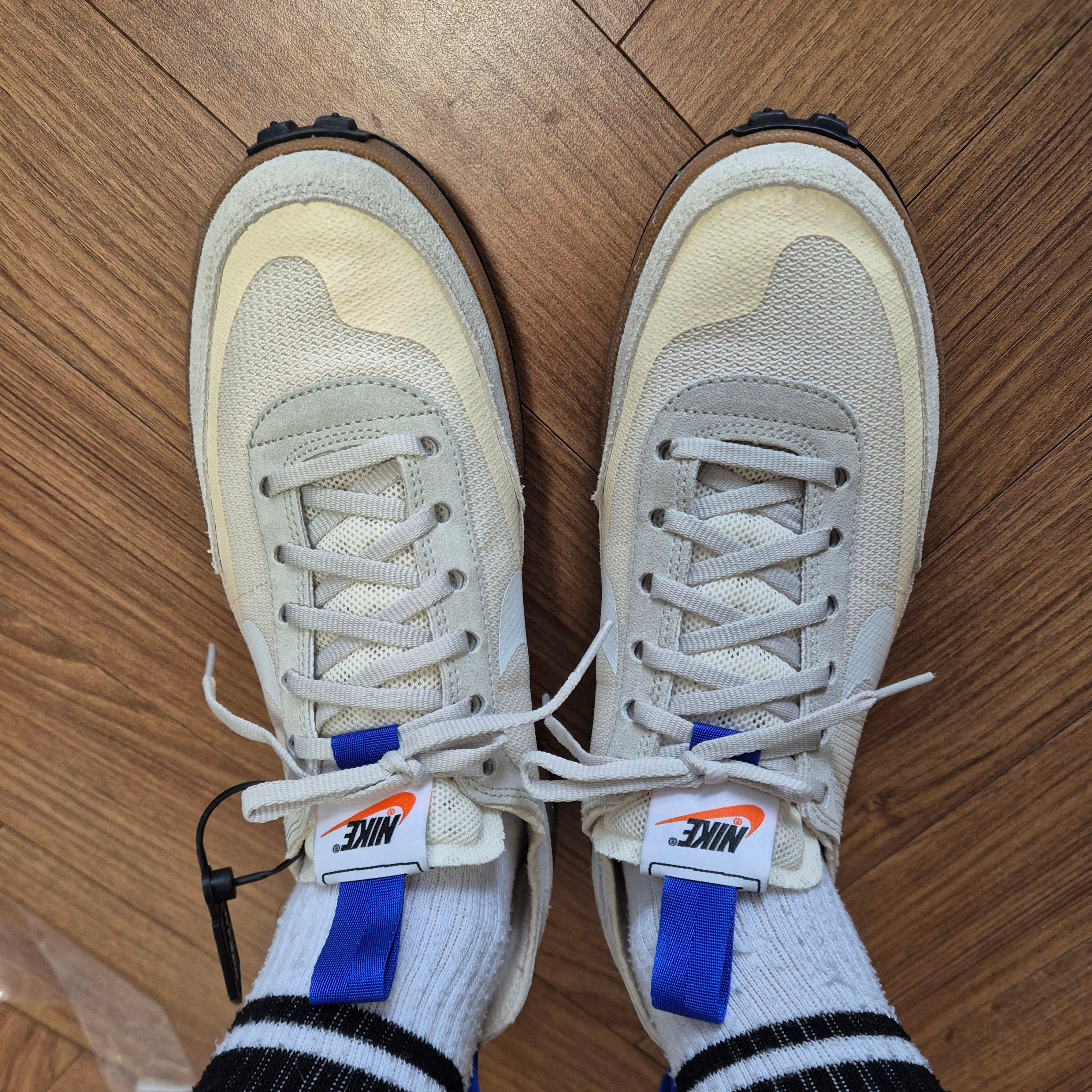 Nike x Tom Sachs General Purpose Shoe Light Cream 착용 스타일