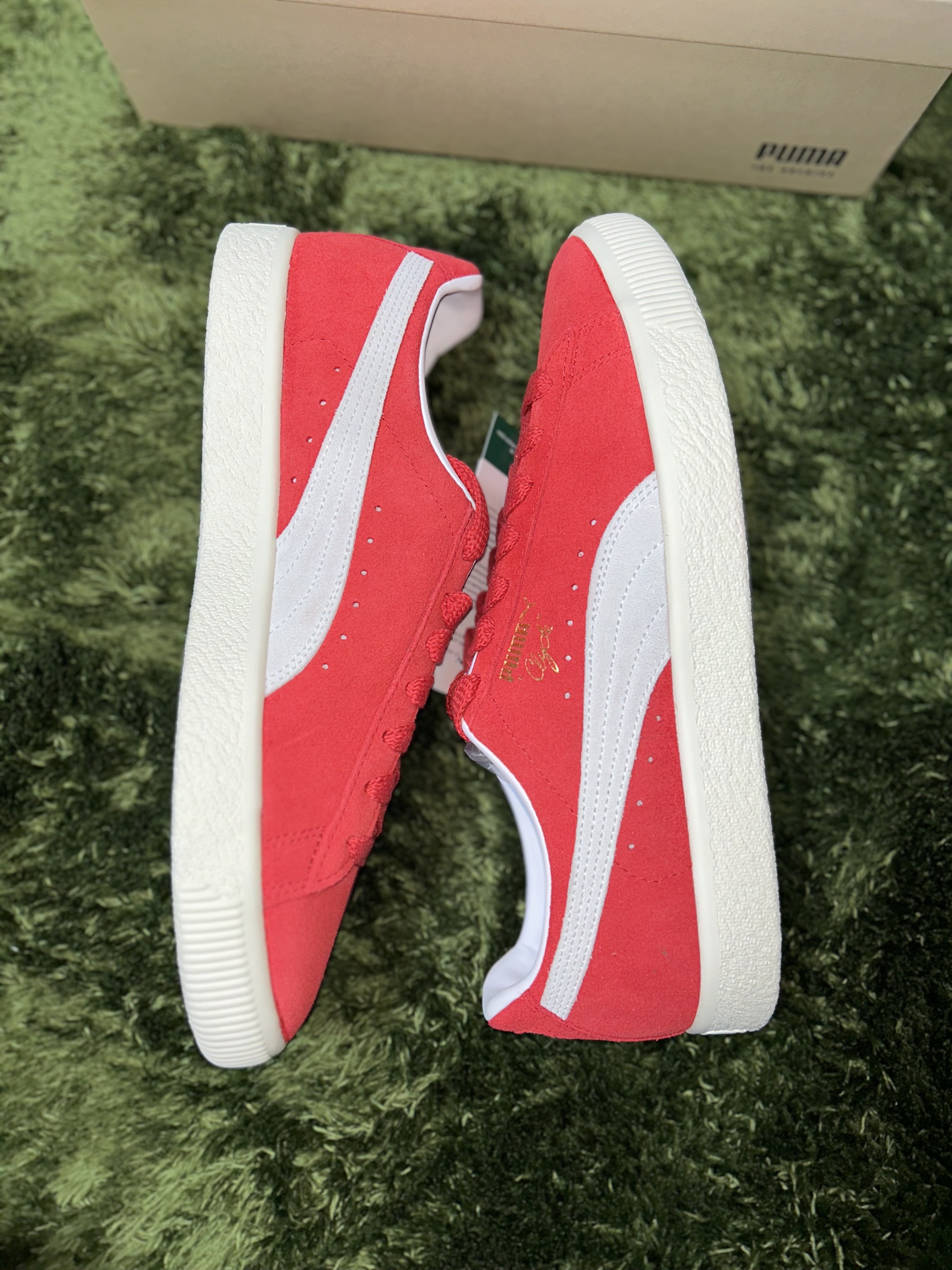 Puma Clyde OG For All Time Red 착용 스타일 - 5