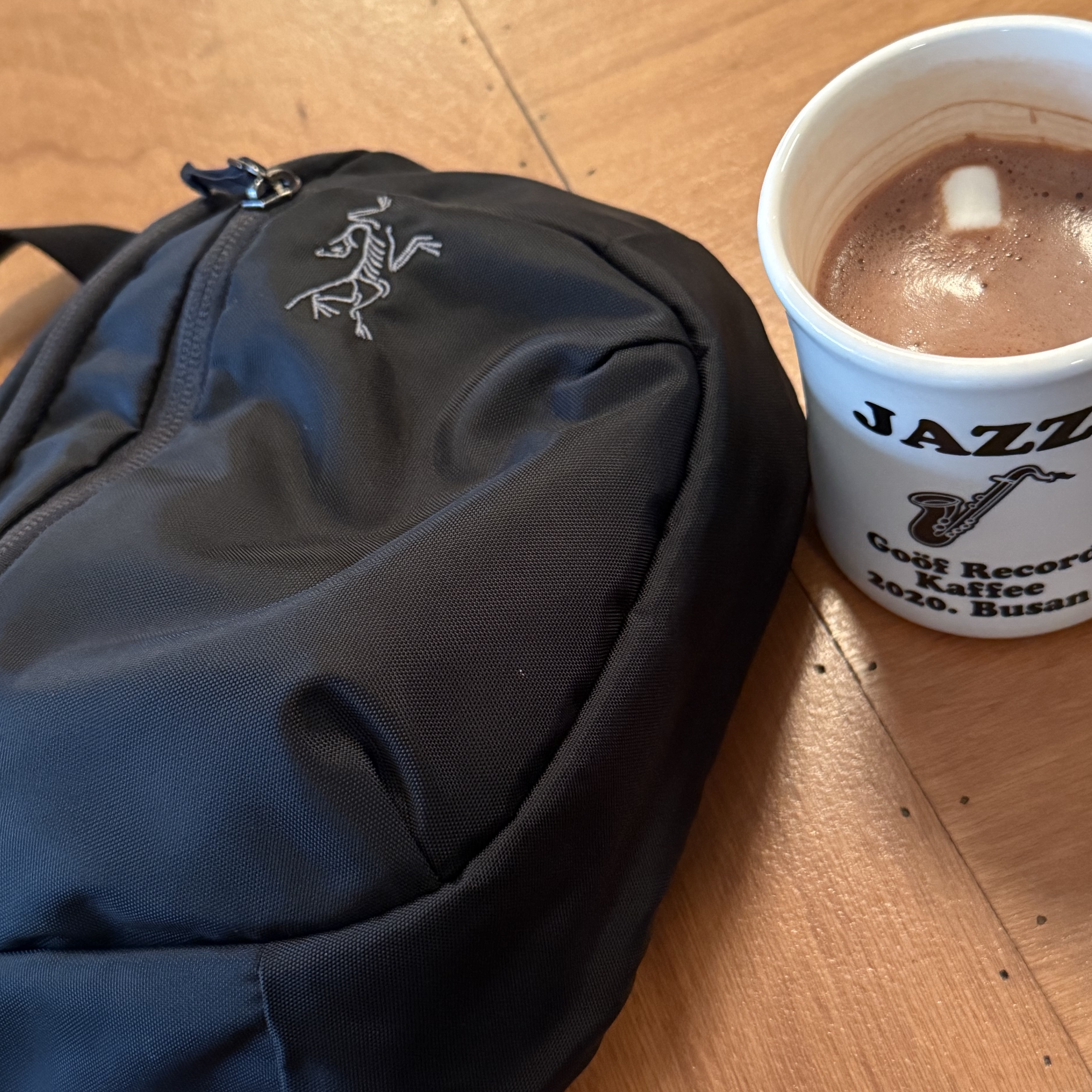 Arc'teryx Mantis 2 Waistpack Black 착용 스타일 - 1
