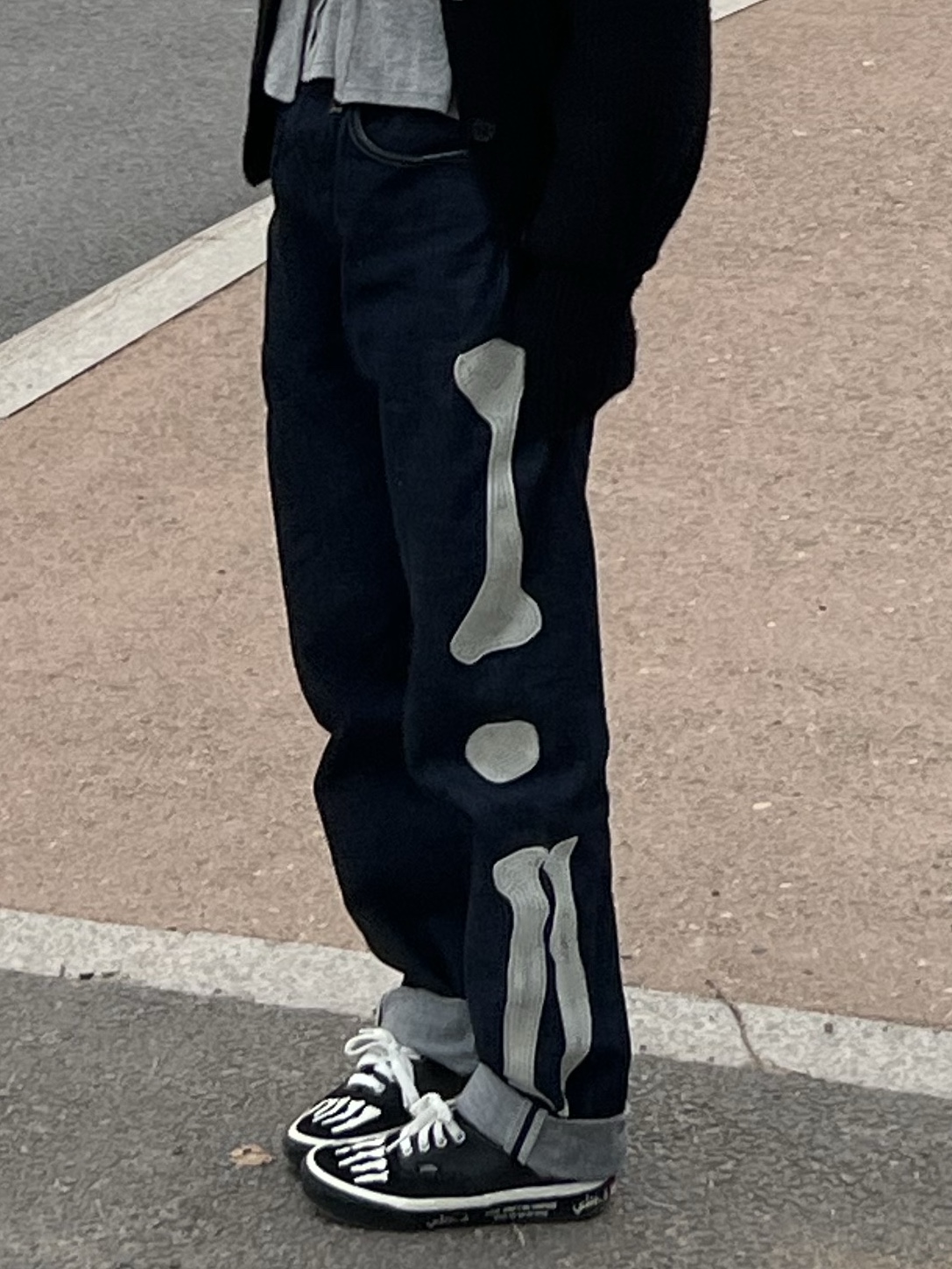 Kapital 12.5 oz. Denim Mexican Tuxedo 5P Okagilly Pants Indigo 착용 스타일 - 2