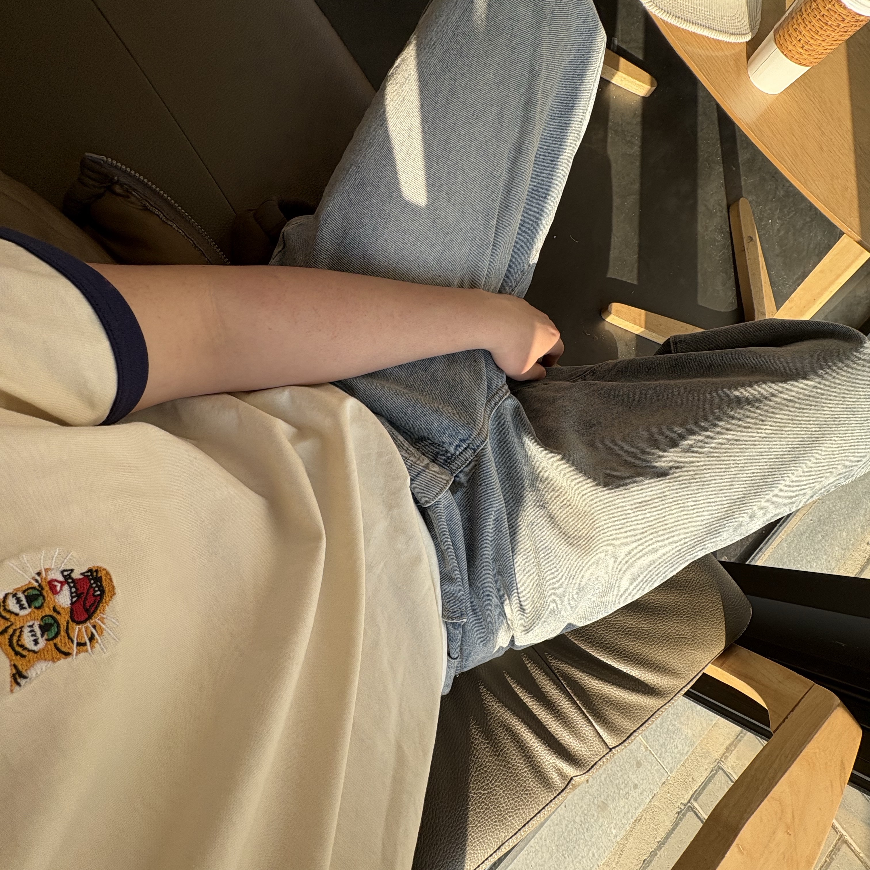 Onitsuka Tiger x Patou T-Shirt White 착용 스타일