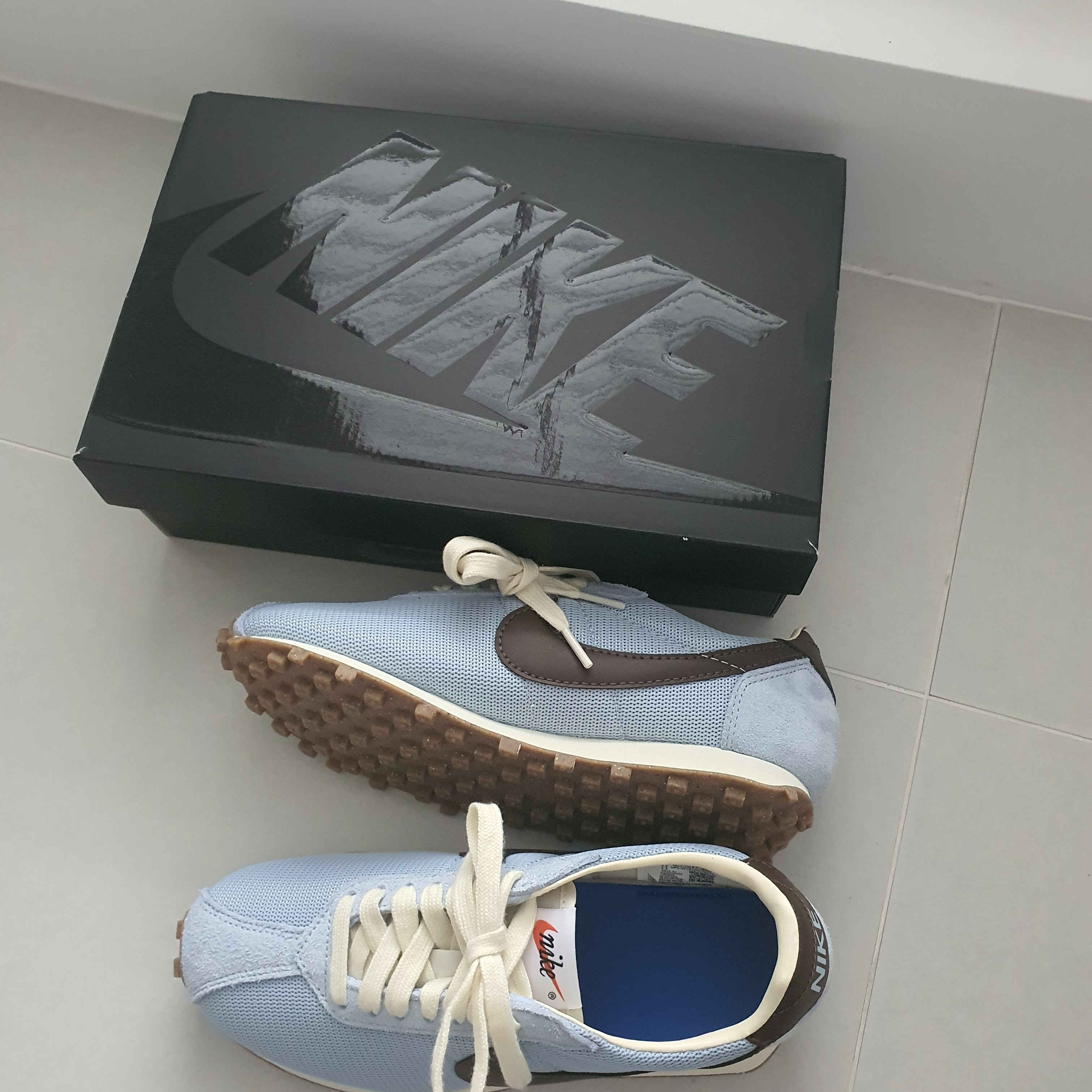(W) Nike LD-1000 Light Armory Blue Coconut Milk 착용 스타일 - 6