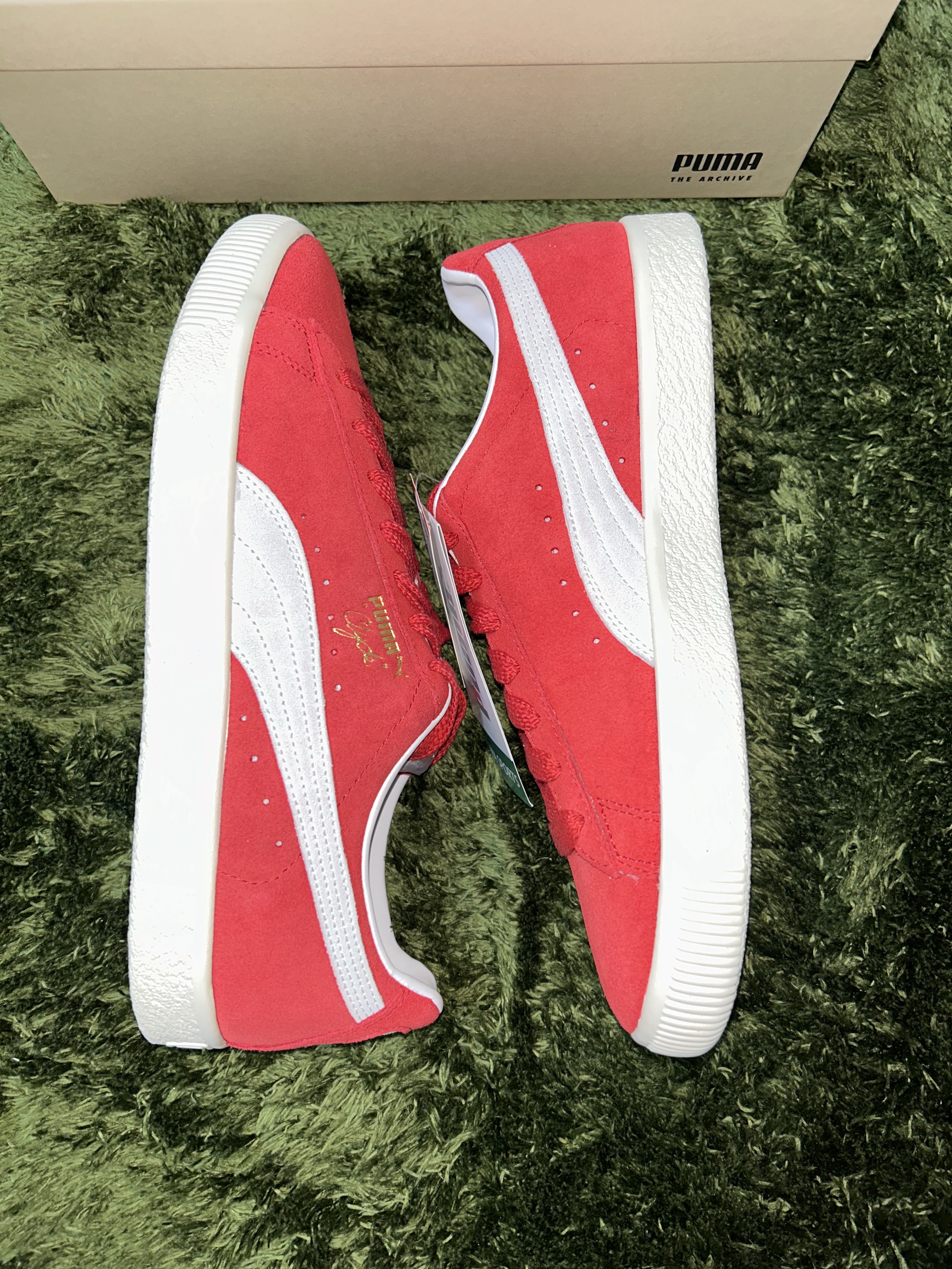 Puma Clyde OG For All Time Red 착용 스타일 - 4