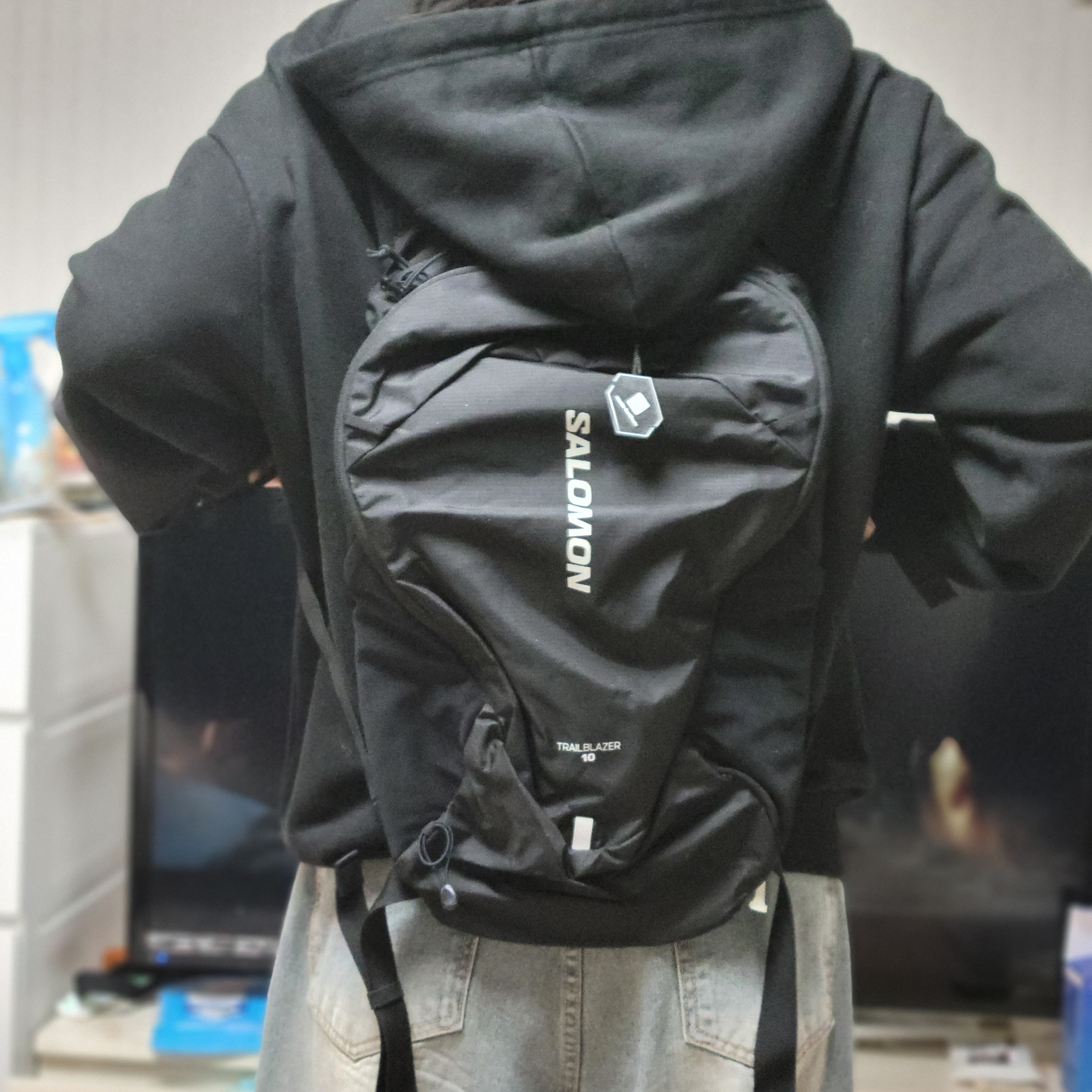 Salomon Trailblazer 10 Black 착용 스타일