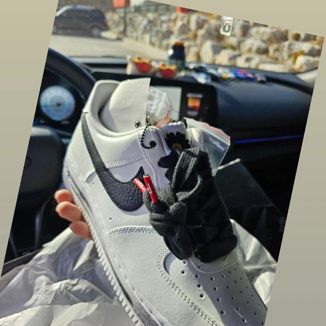 Nike x Peaceminusone Air Force 1 Low Para-Noise 2.0 착용 스타일