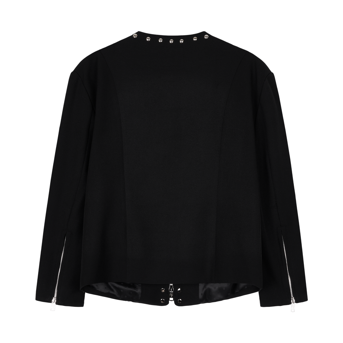김미더영 스터디드 지퍼 자켓  블랙(GIMMETHEYOUNG G_Studded Zipper Jacket  Black) - 2