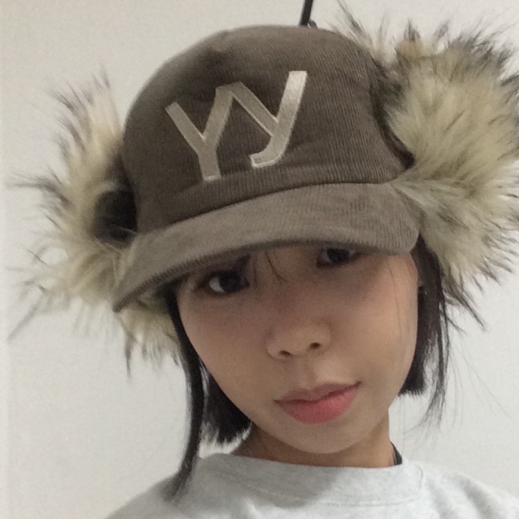 Open Yy Faux Fur Corduroy Earflap Cap Khaki 착용 스타일 - 3