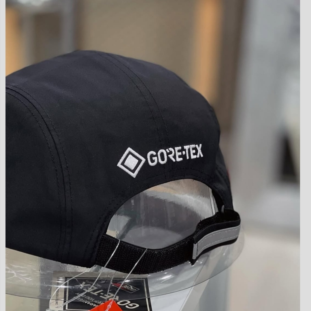 Supreme Gore-Tex Camp Cap Black - 25SS 착용 스타일 - 2