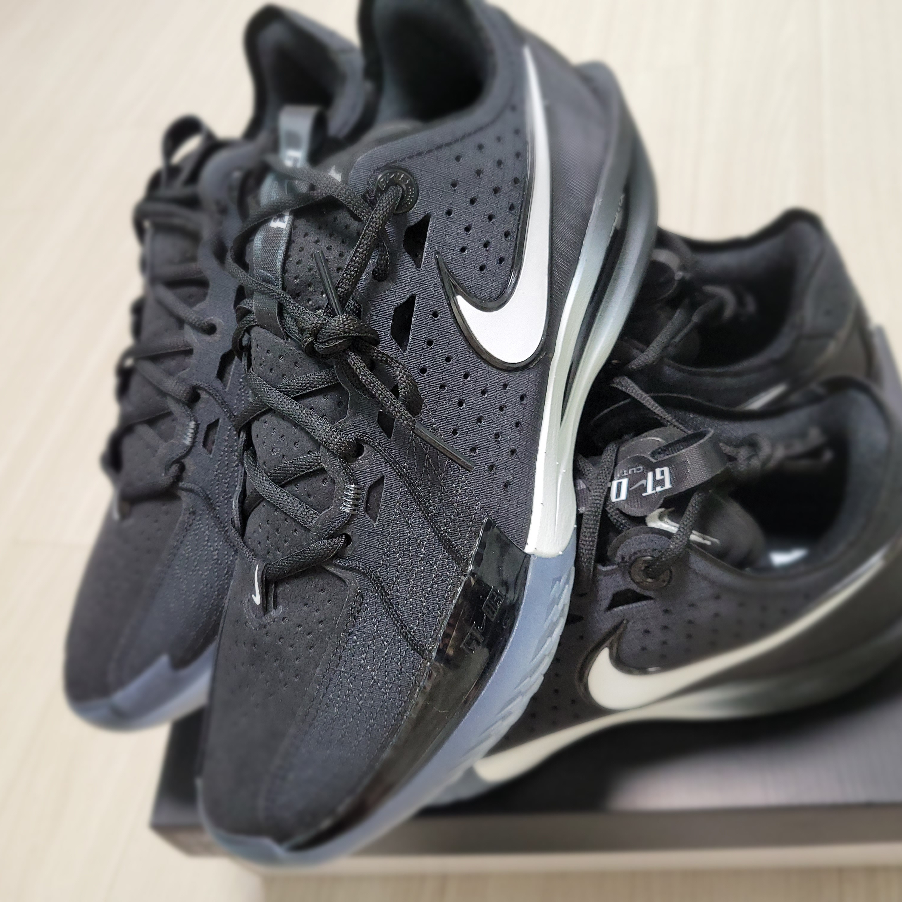 Nike Air Zoom G.T. Cut 3 EP Black Iron Grey 착용 스타일