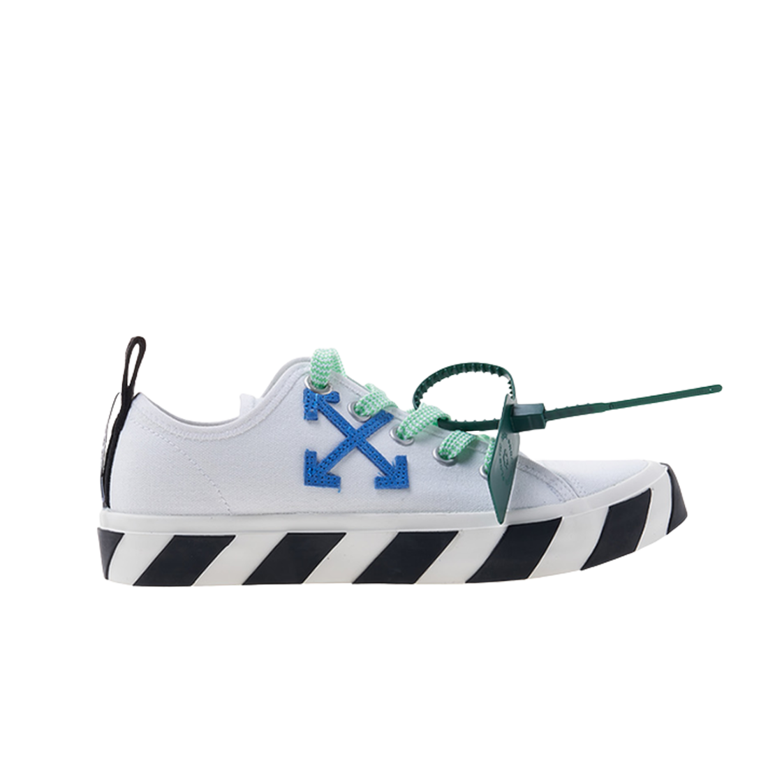 오프화이트 벌커나이즈 로우탑 스니커즈 민트 화이트(Off-White Vulcanized Low-Top Sneakers Mint White)