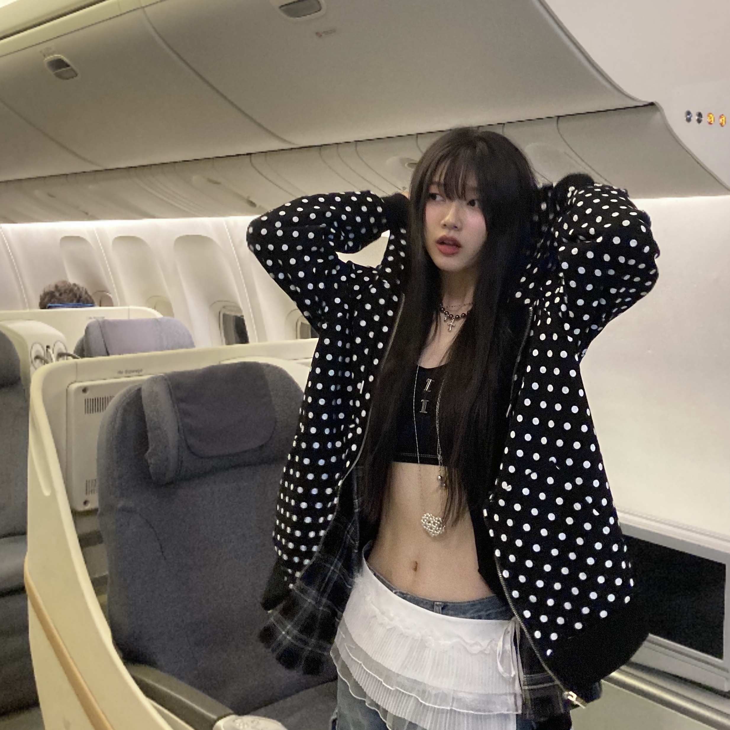 Fila Echappe v2 White Black 착용 스타일 - 4