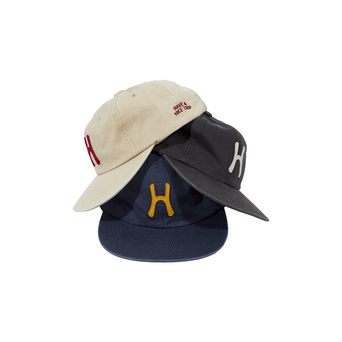 【HELLO SUNRISE】H Logo Cotton Relaxed Fit 6Panel Cap/追跡付 MUSINSA公式 | HELLO SUNRISE H Logo Cotton Relaxed Fit 6Panel
