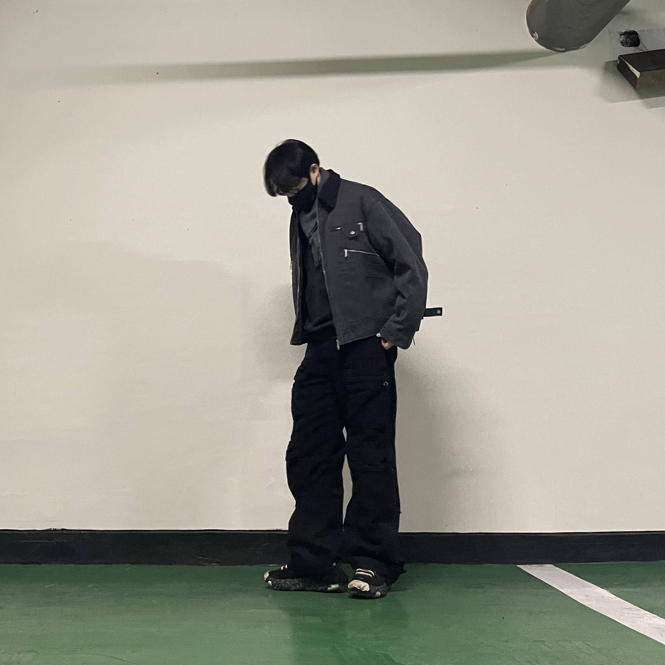 Nike x Undercover Overbreak SP Black 착용 스타일 - 1