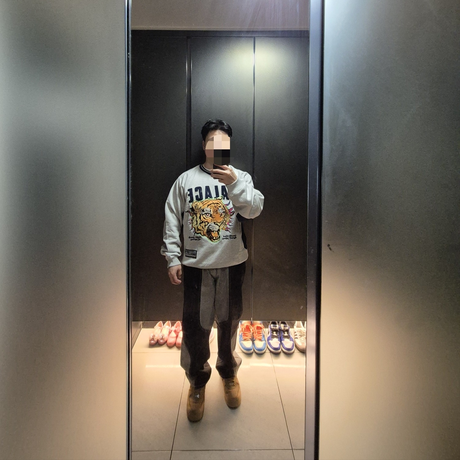 팔라스 토라 토라 크루 그레이 말 - 25SS 착용 스타일 - 7