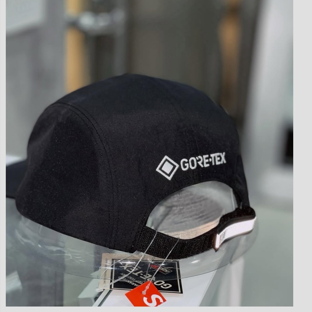 Supreme Gore-Tex Camp Cap Black - 25SS 착용 스타일 - 3