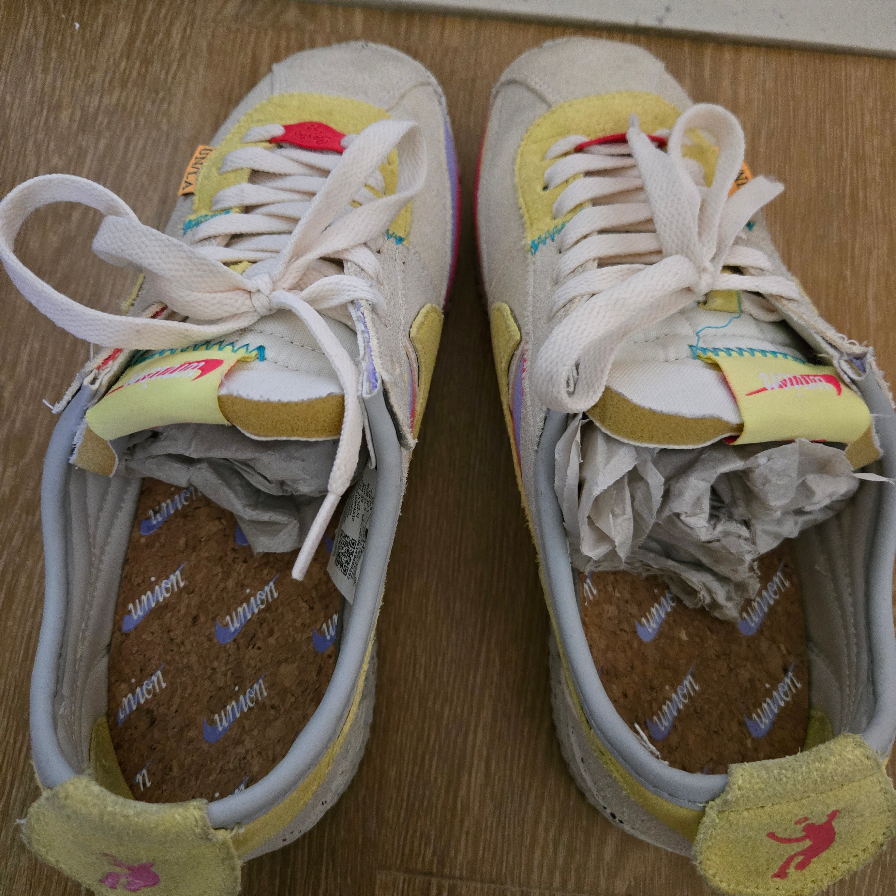 Nike x Union Cortez SP Lemon Frost 착용 스타일