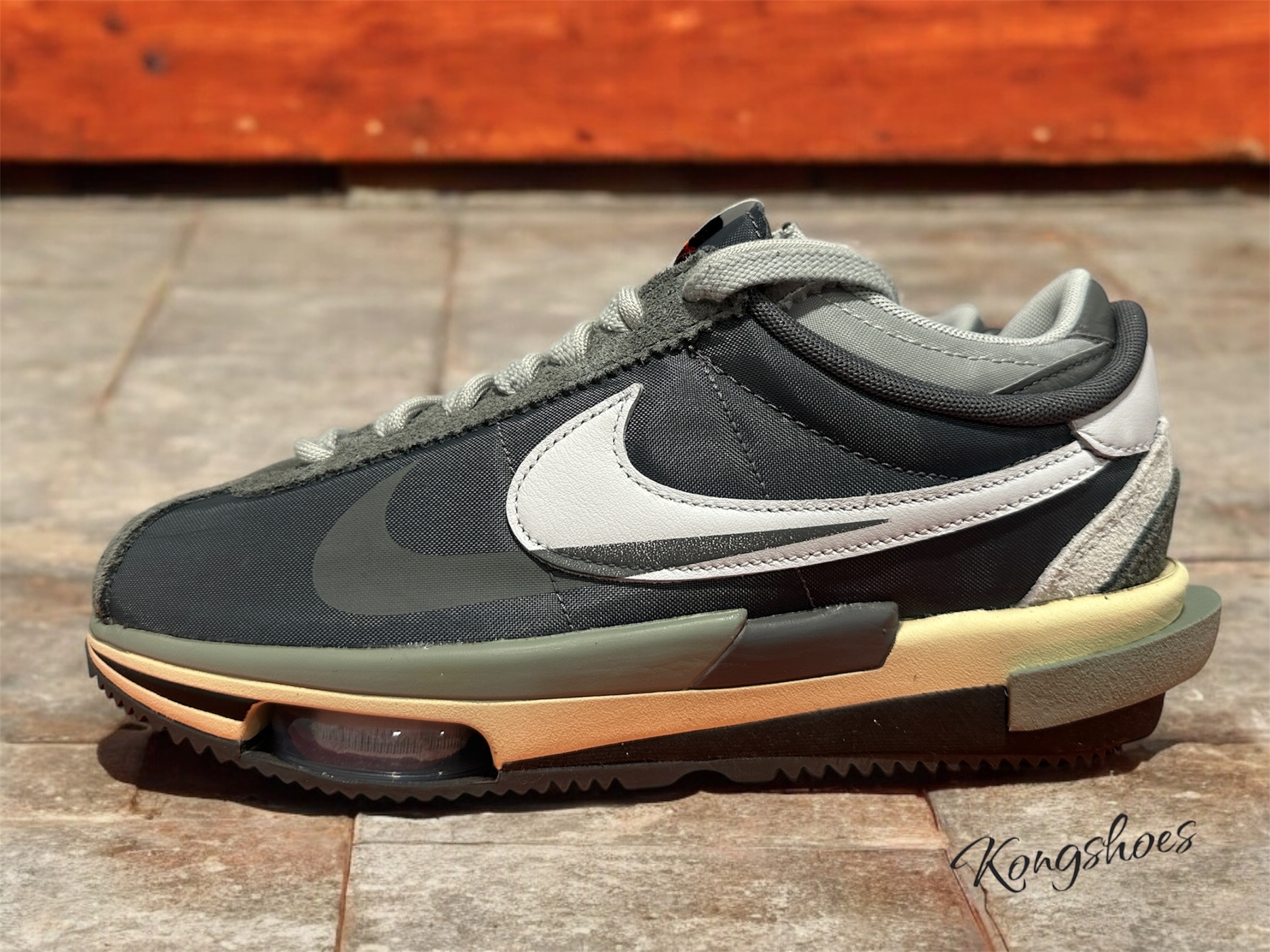 Nike x Sacai Zoom Cortez SP Iron Grey 착용 스타일