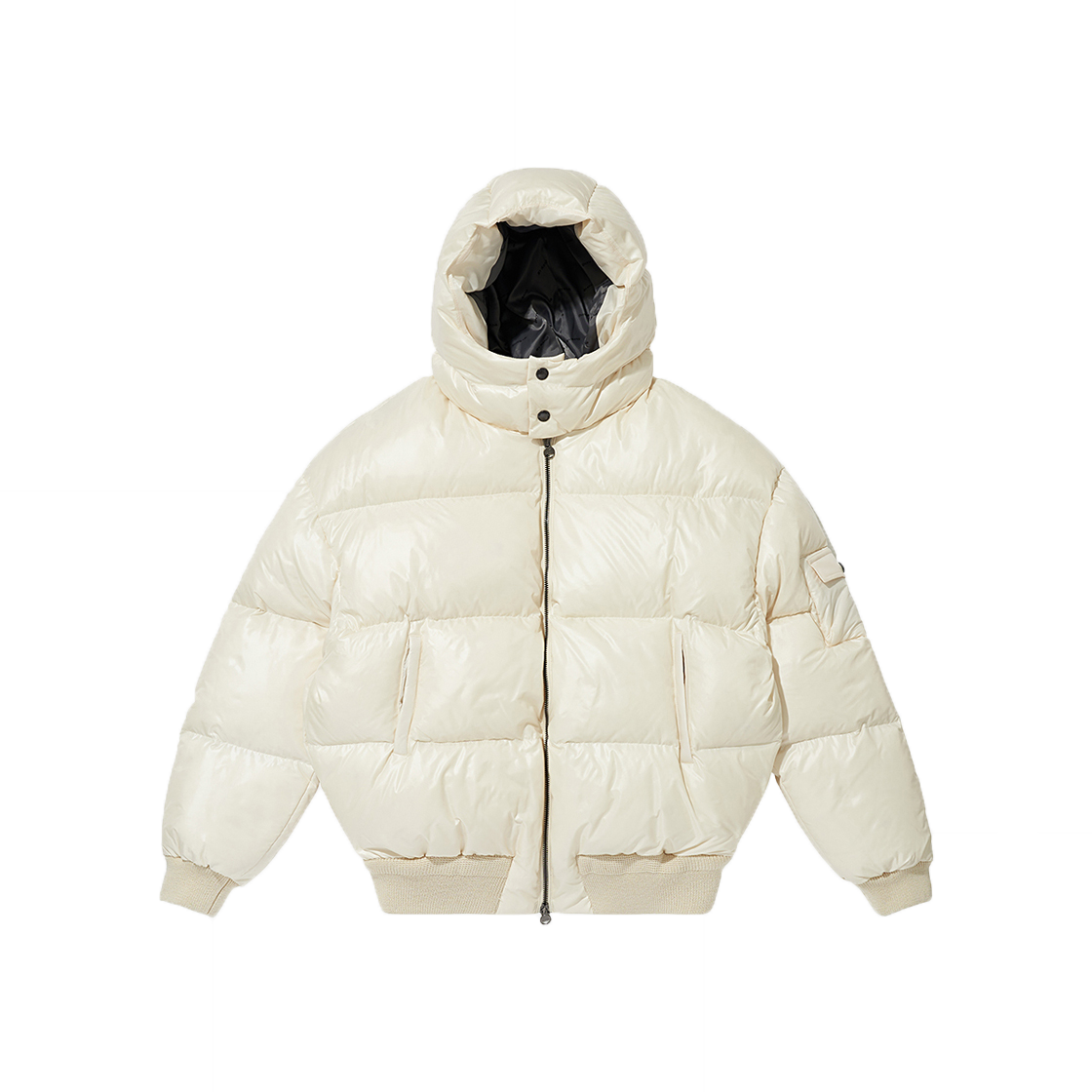 바이랑 후드 다운 자켓 크림(BY RANG Hooded Down Jacket Cream)