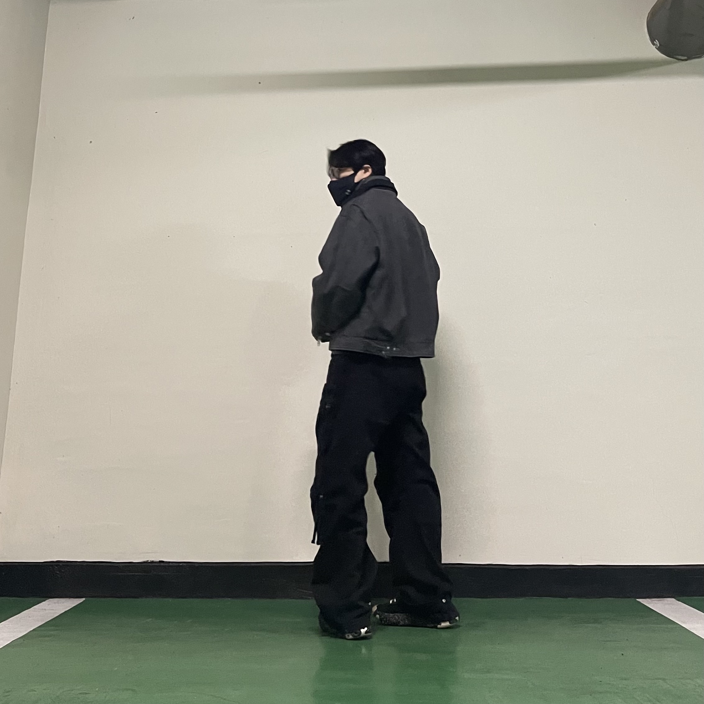 Nike x Undercover Overbreak SP Black 착용 스타일 - 2