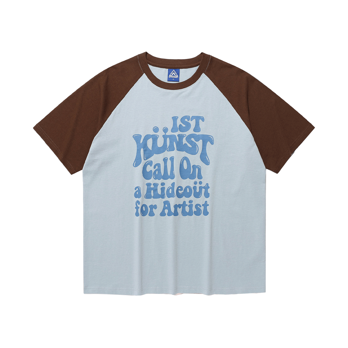 이스트쿤스트 하이드아웃 래글런 티셔츠 라이트블루(ISTKUNST Hideout Raglan Tee Light Blue) - 2