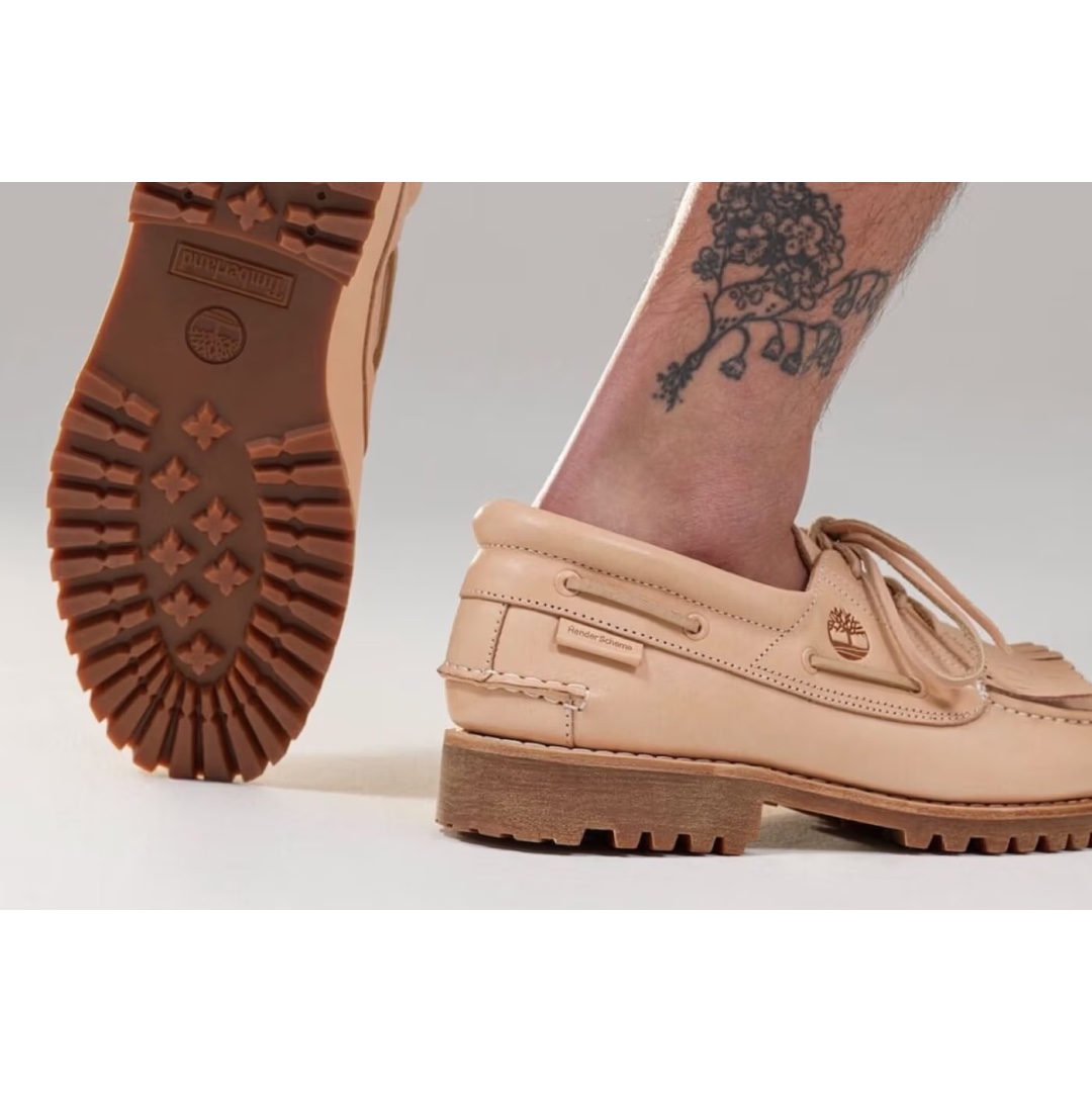 Timberland Classic 3-Eye Boat Shoes Brown - Wide, Timberland x Sculpstore 3-Eye Boat Shoes Black - Wide 착용 스타일 - 3