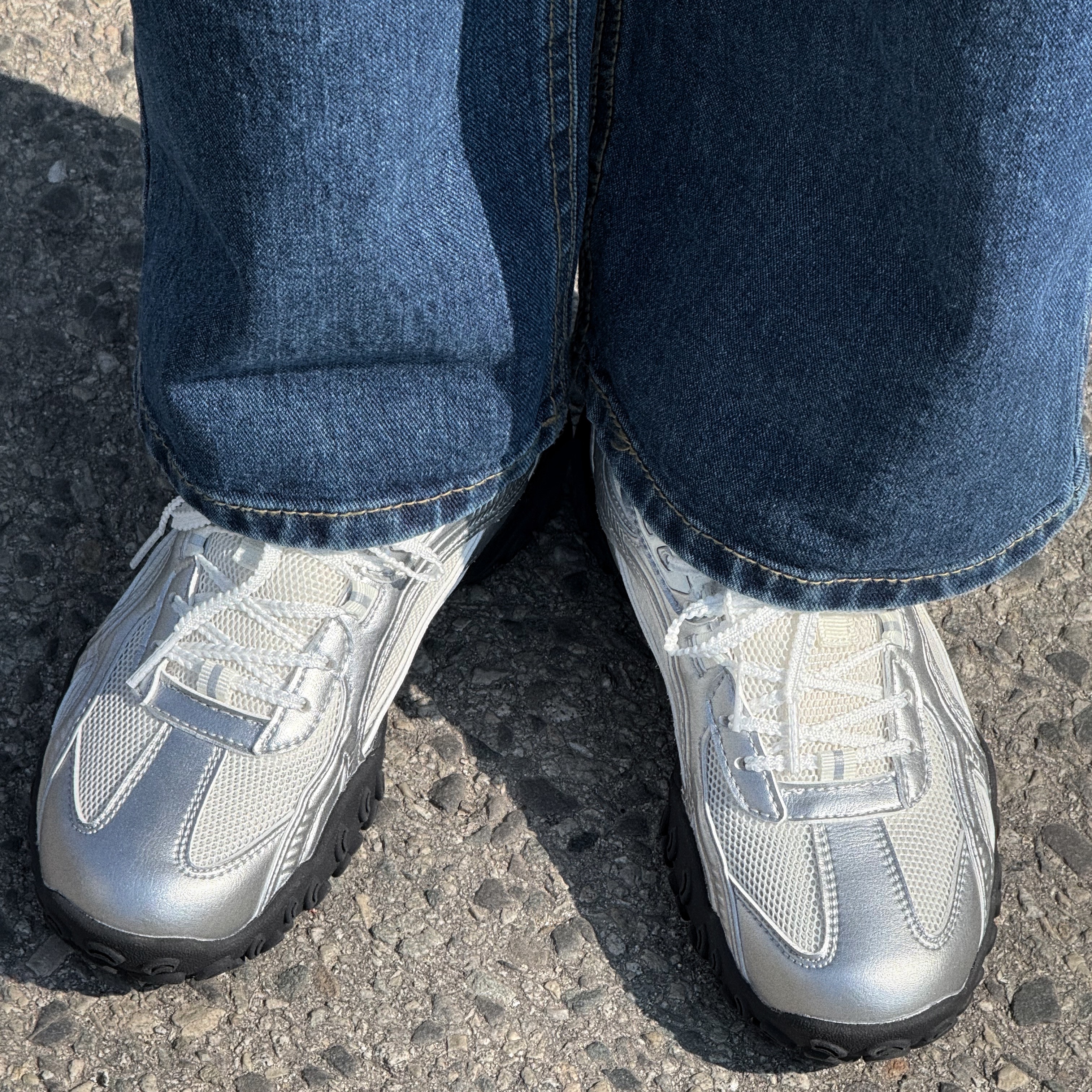 [6% 적립] FILA Echappe Ms Silvermoon 착용 스타일 - 5