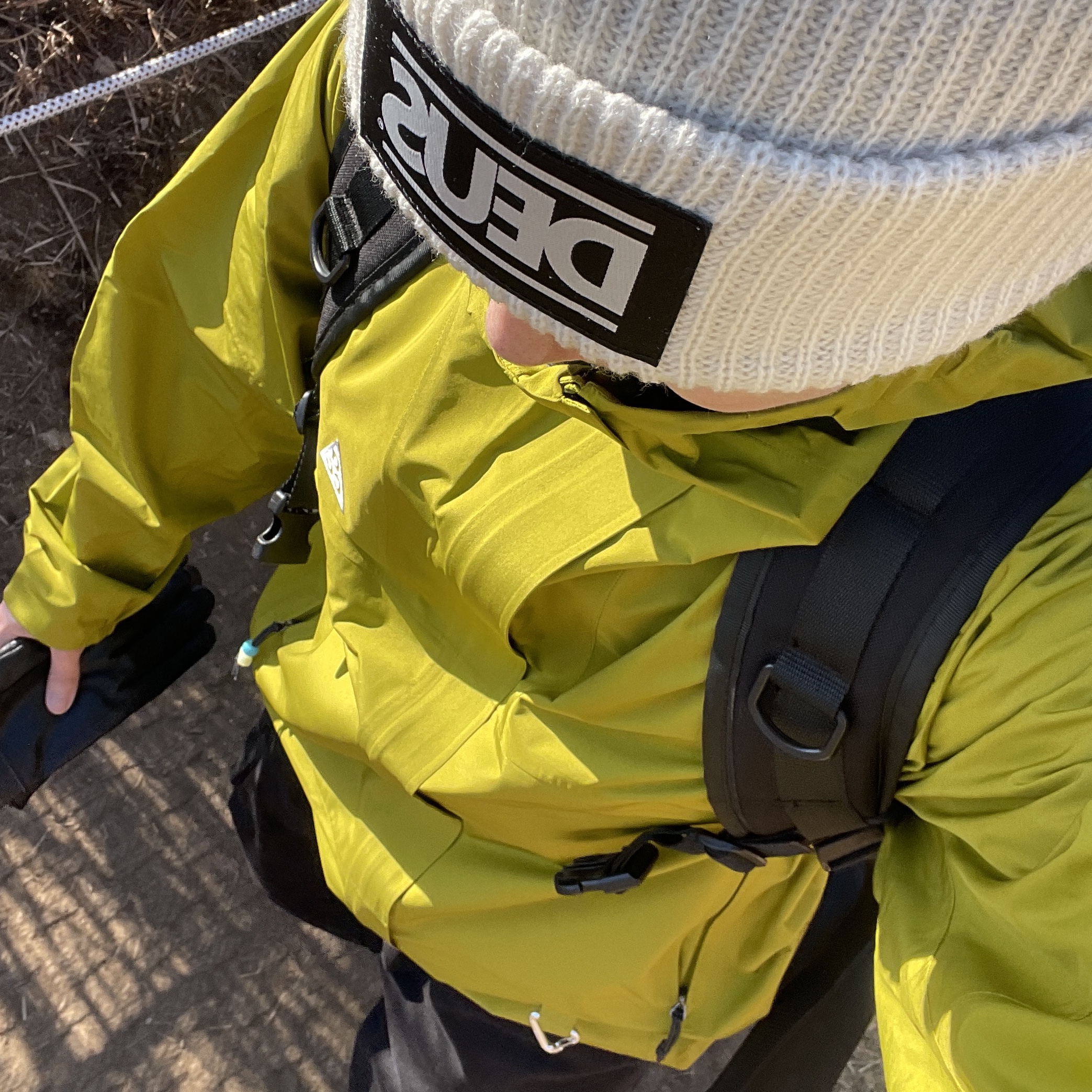 Roa Hiking Andreas Noix, Nike ACG Storm-Fit ADV Cascade Rains Full Zip Jacket Moss - Asia 착용 스타일 - 3