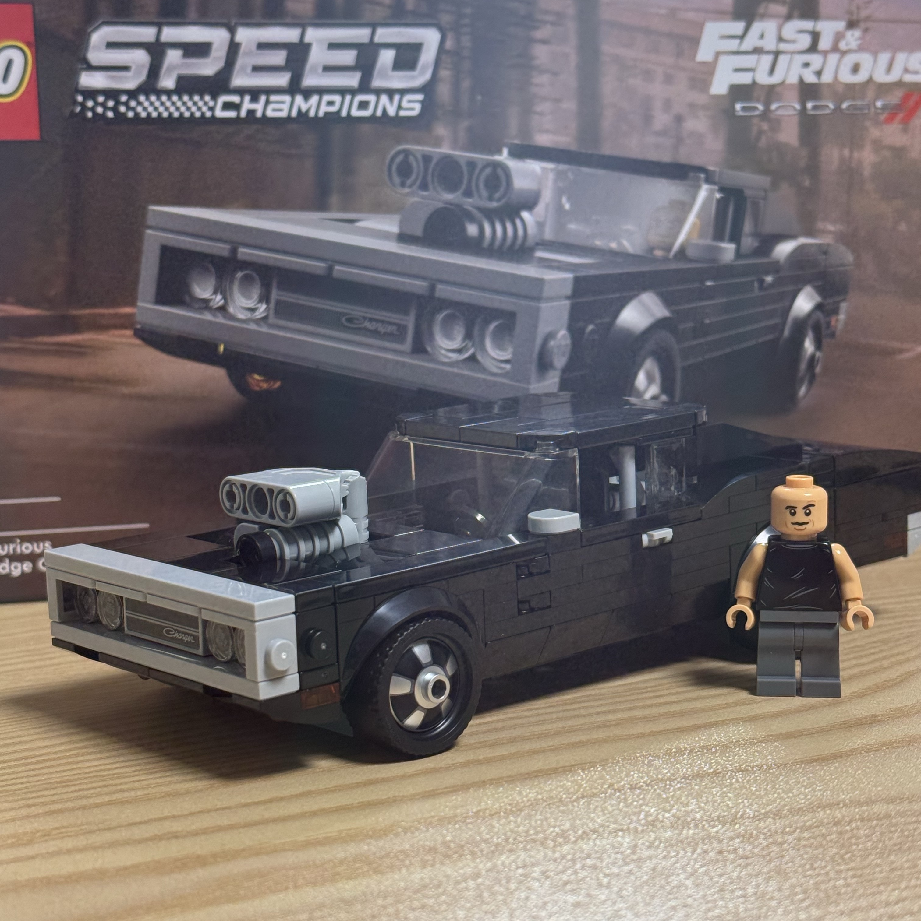 Lego Fast & Furious 1970 Dodge Charger R/T, Lego 2 Fast 2 Furious Nissan Skyline GT-R (R34) 착용 스타일 - 3