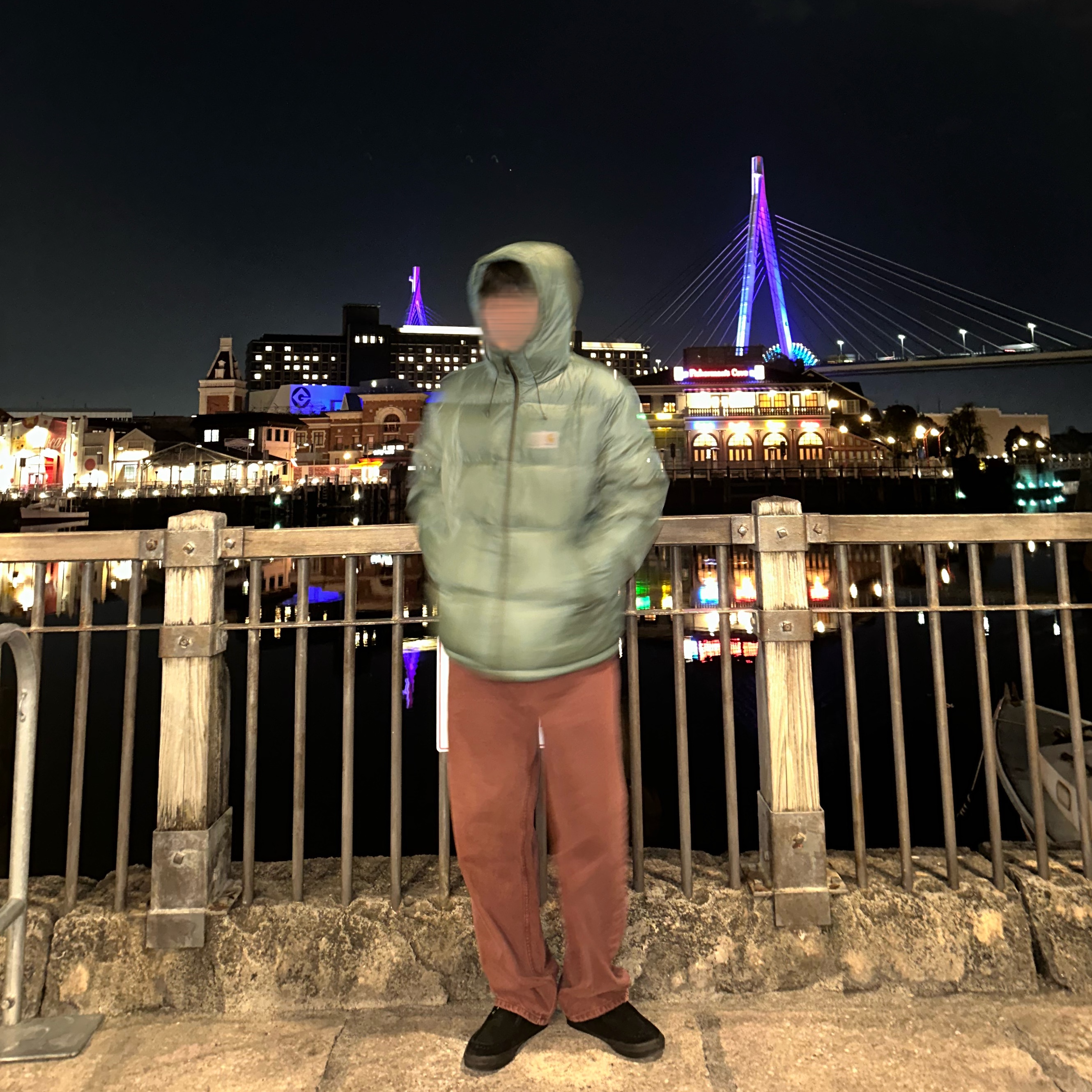 Carhartt WIP Aspen Jacket Alpha Green, Vans Carver Low Black 착용 스타일 - 2