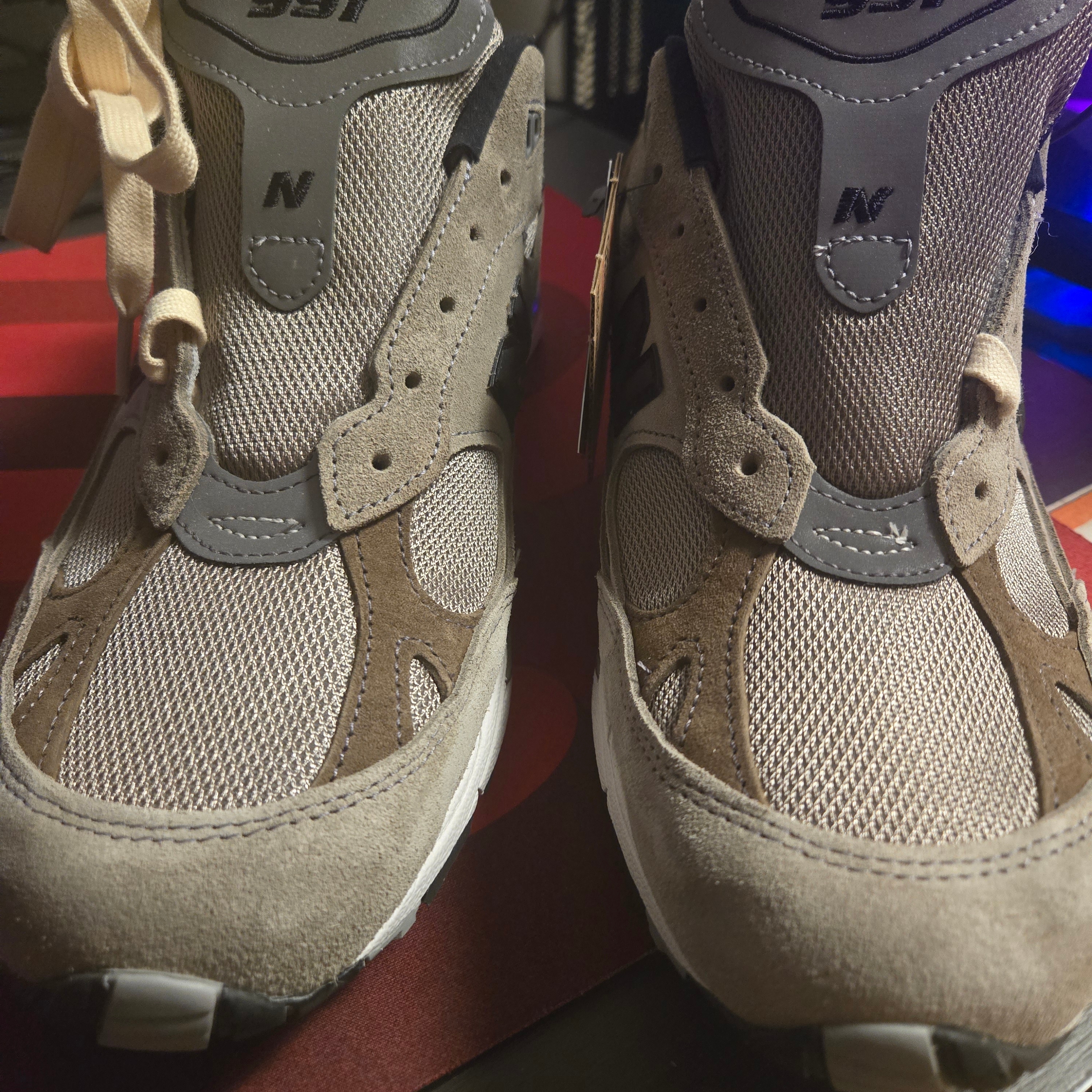 New Balance x JJJJound 991 Made in UK Grey 착용 스타일