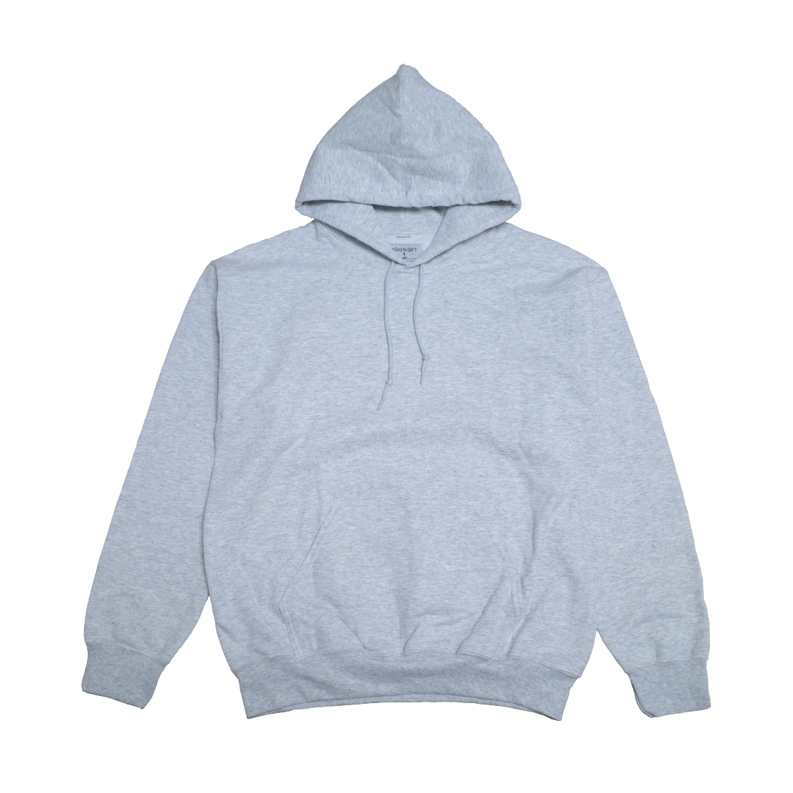 토큰기프트 아이 해브 노 아이디어 후디 애쉬 그레이(Token Gift I Have No Idea Hoodie Ash Grey) - 2