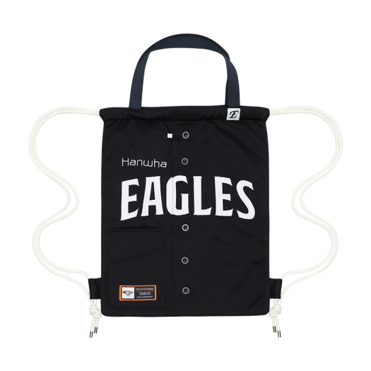 FHWGGD04003 Hanwha Eagles Uniform Gym Sack Dark Navy