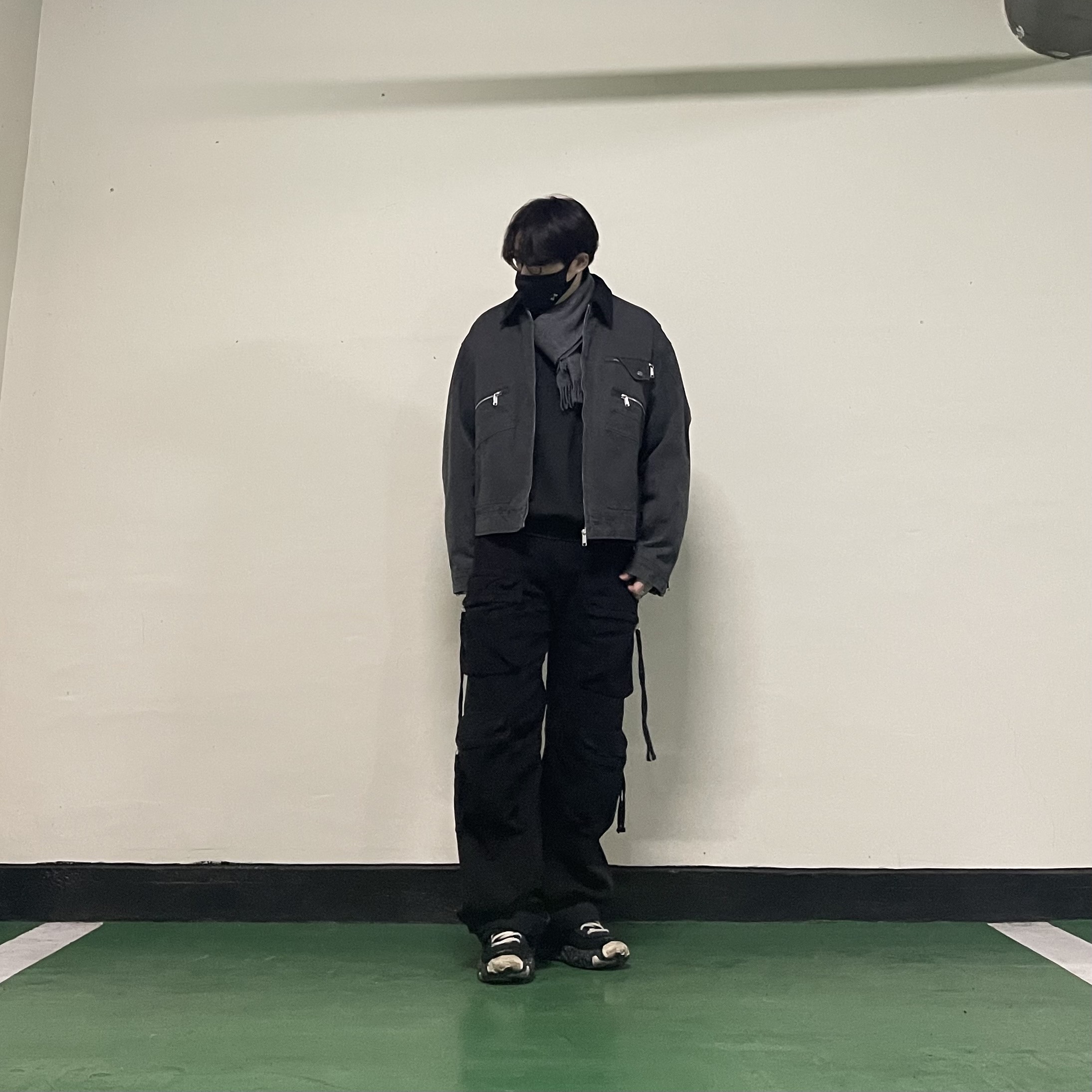 Nike x Undercover Overbreak SP Black 착용 스타일 - 3