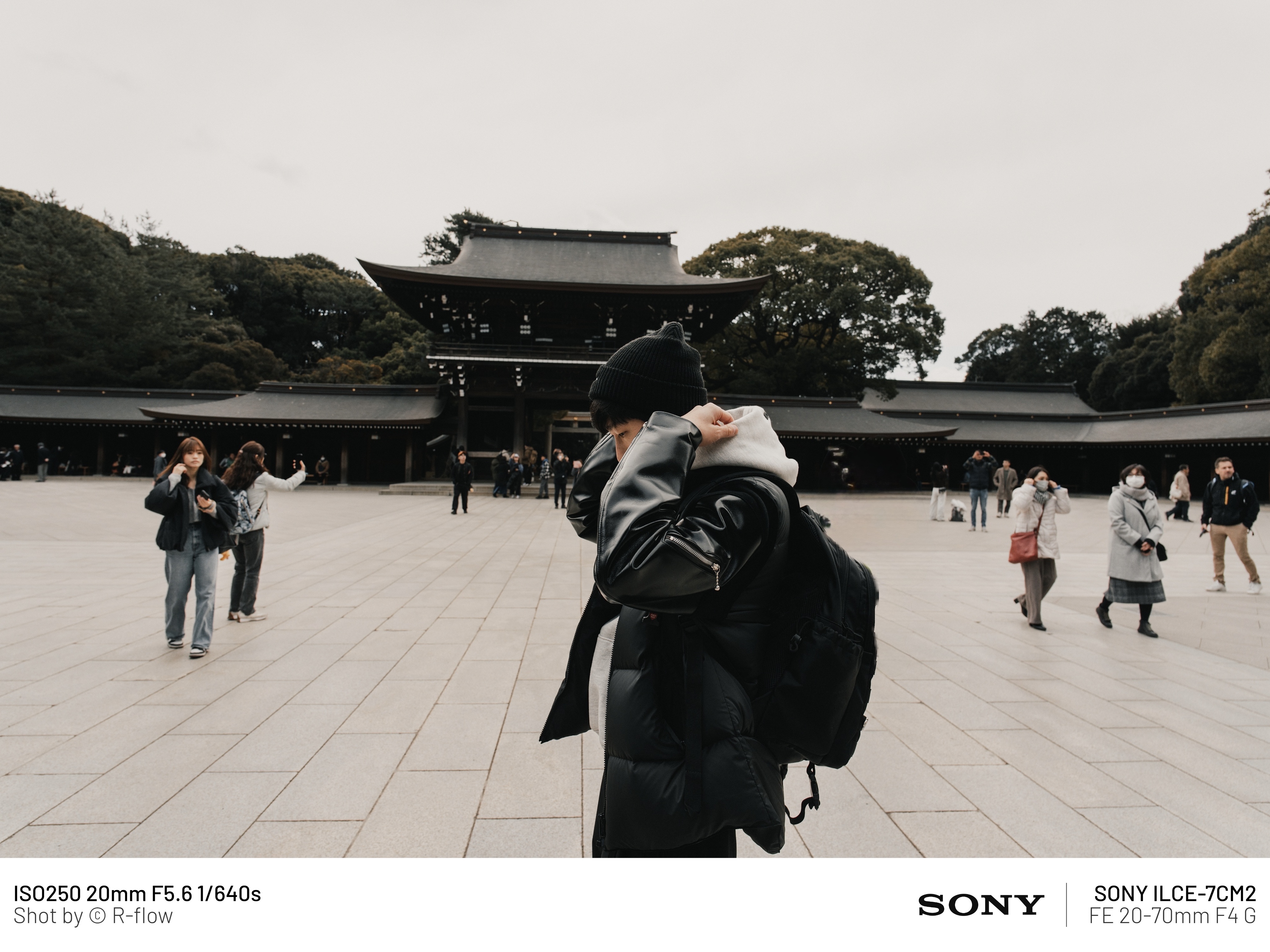 Human Made Military Backpack Black 착용 스타일 - 1