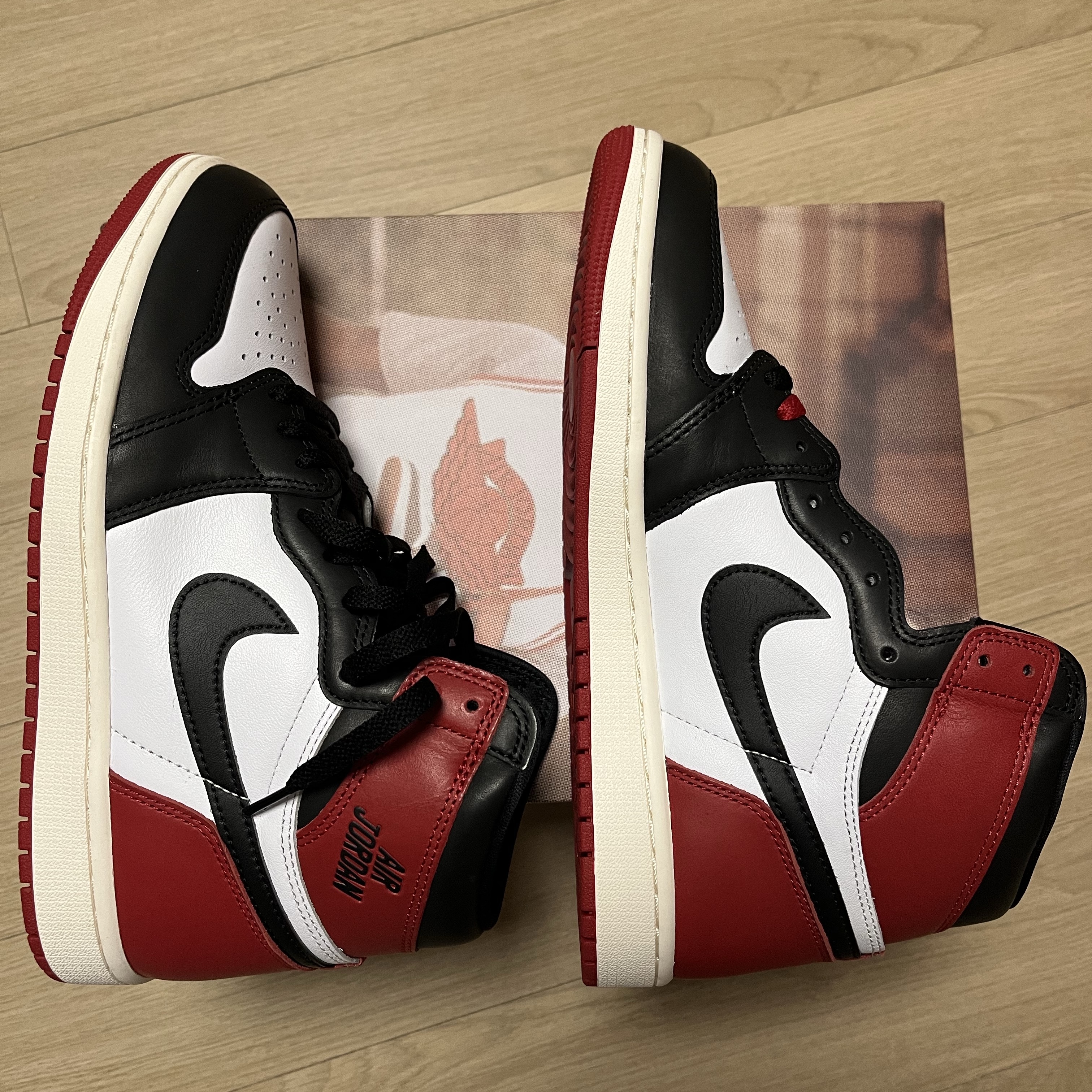 Jordan 1 Retro High OG Black Toe 착용 스타일
