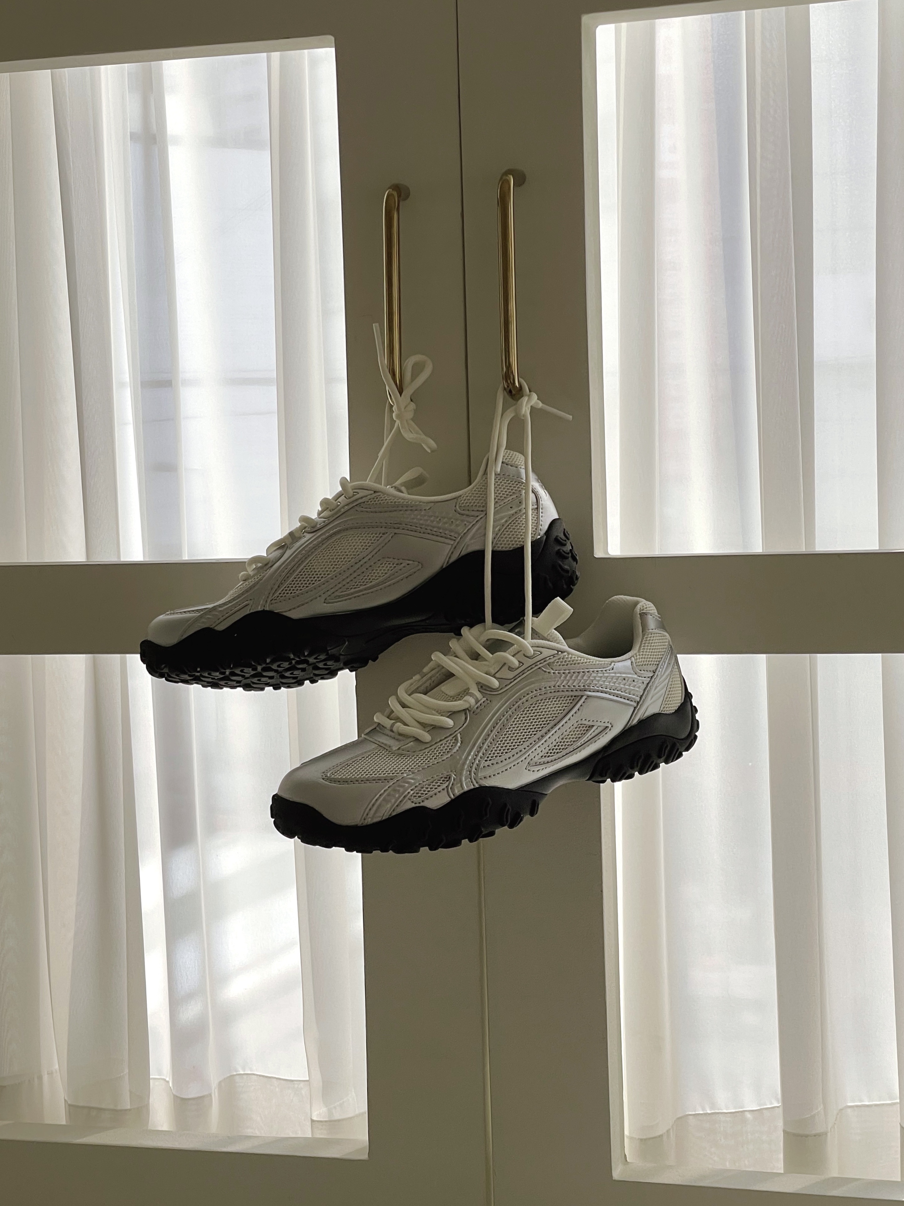 Fila Echappe MS Silver Moon 착용 스타일 - 5