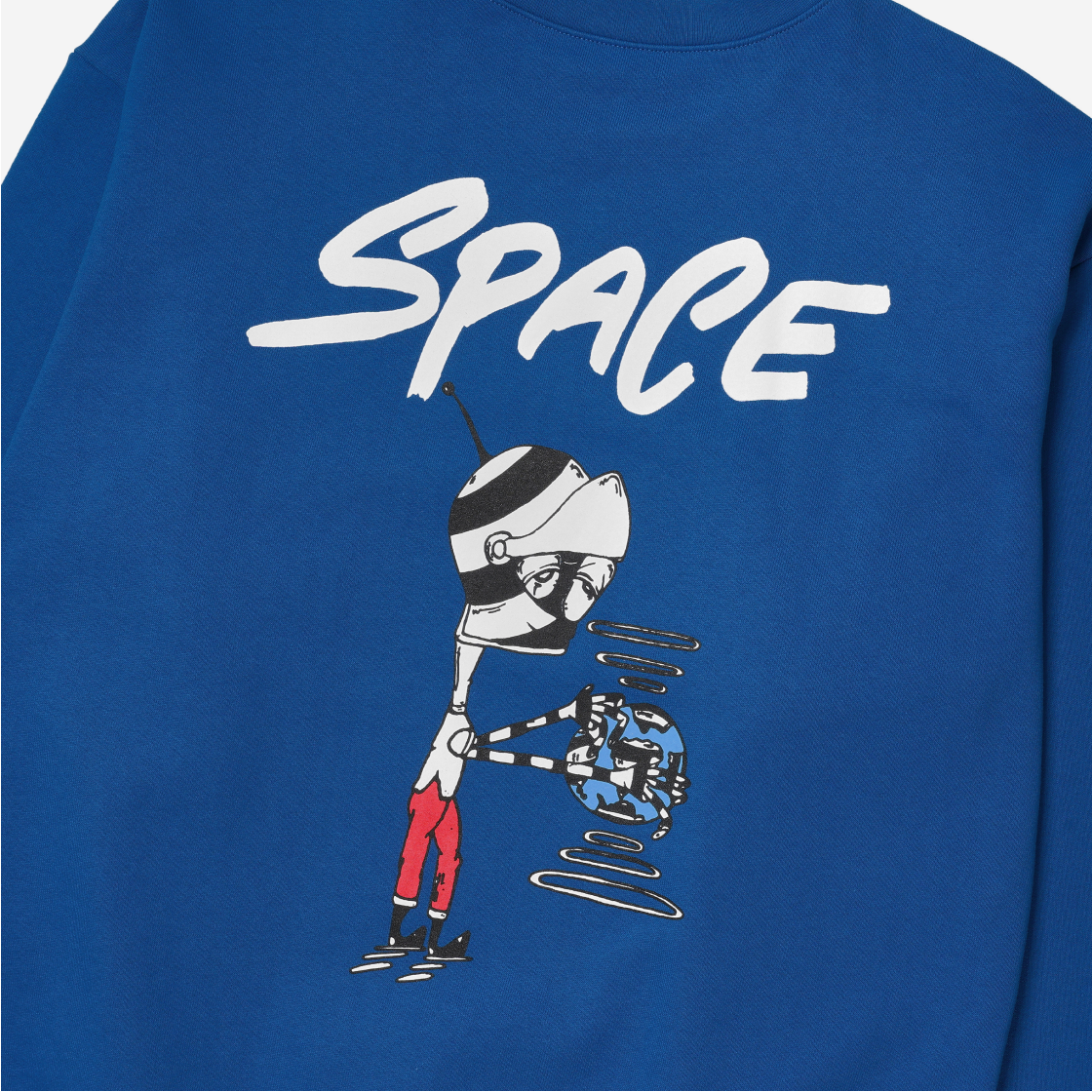 크롬하츠 매티 보이 스페이스 크루넥 스웨트셔츠 블루(Chrome Hearts Matty Boy Space Crewneck Sweatshirt Blue) - 3