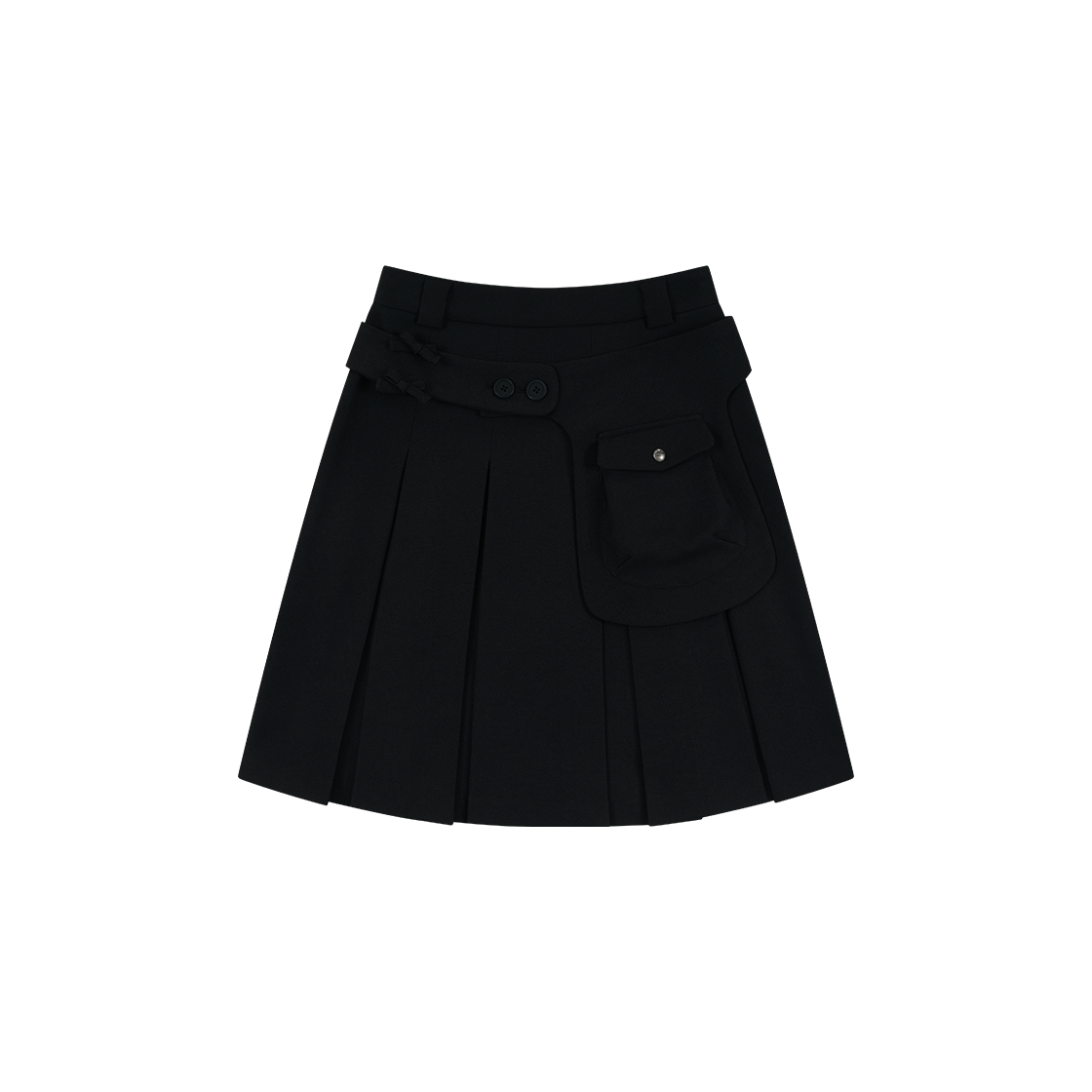 Kashiko★スカート★韓国★人気★Ribbon Preppy Pleated Skirt KASHIKO Ribbon Preppy Pleated Skirt