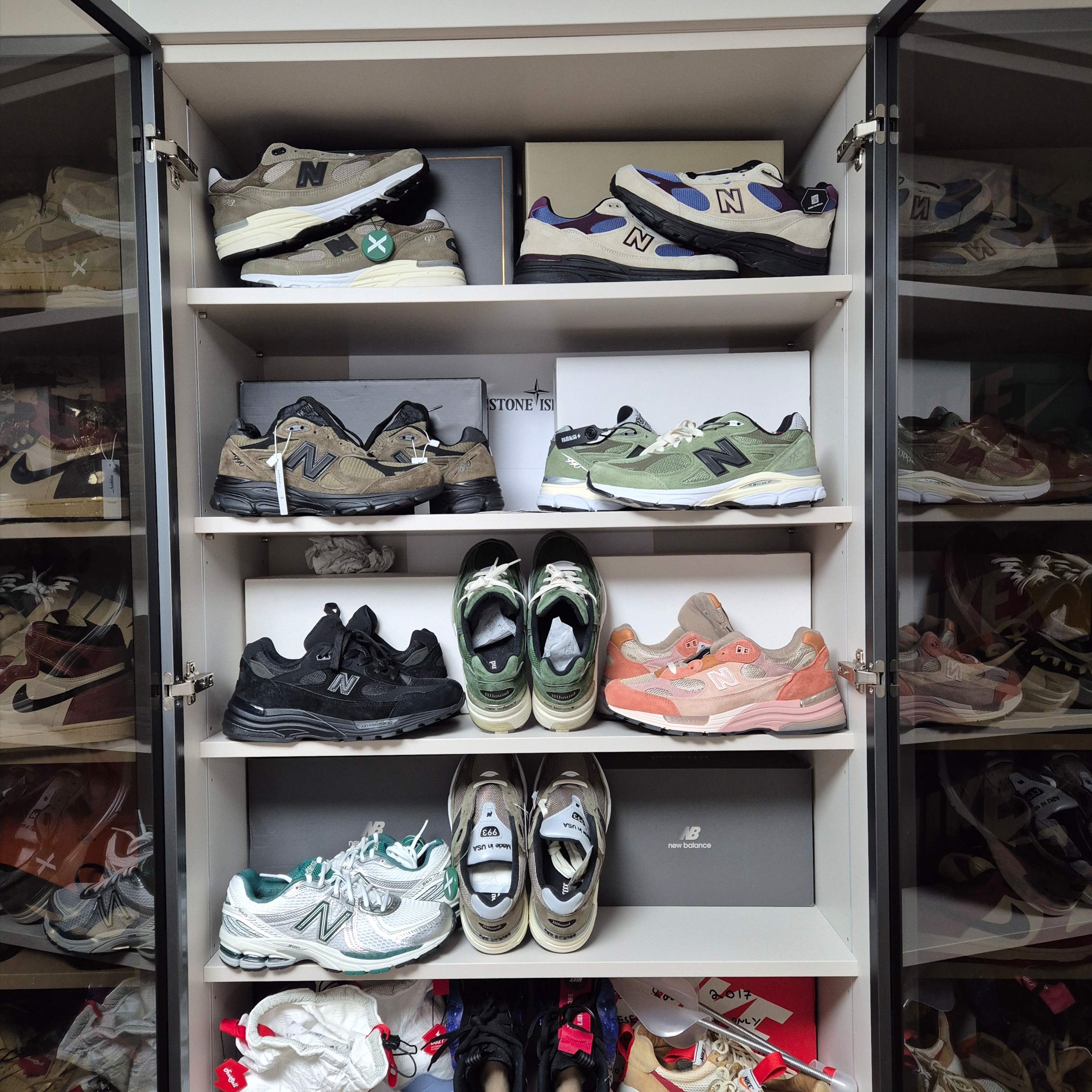 New Balance x Joe Freshgoods 992 Made in USA Aged Well 착용 스타일 - 9