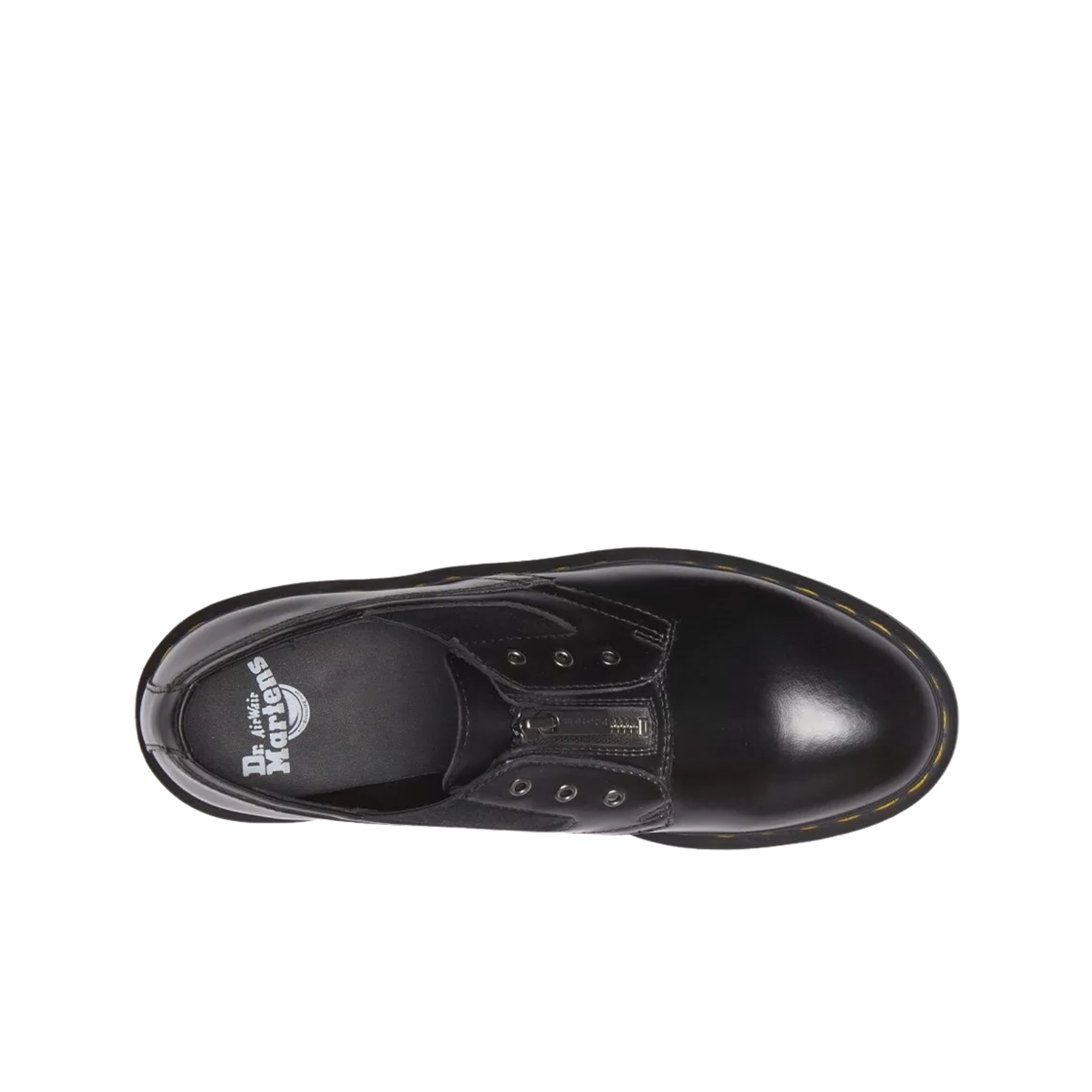 닥터마틴 1461 가셋 폴리쉬드 스무스 블랙(Dr. Martens 1461 Gusset Polished Smooth Black) - 2