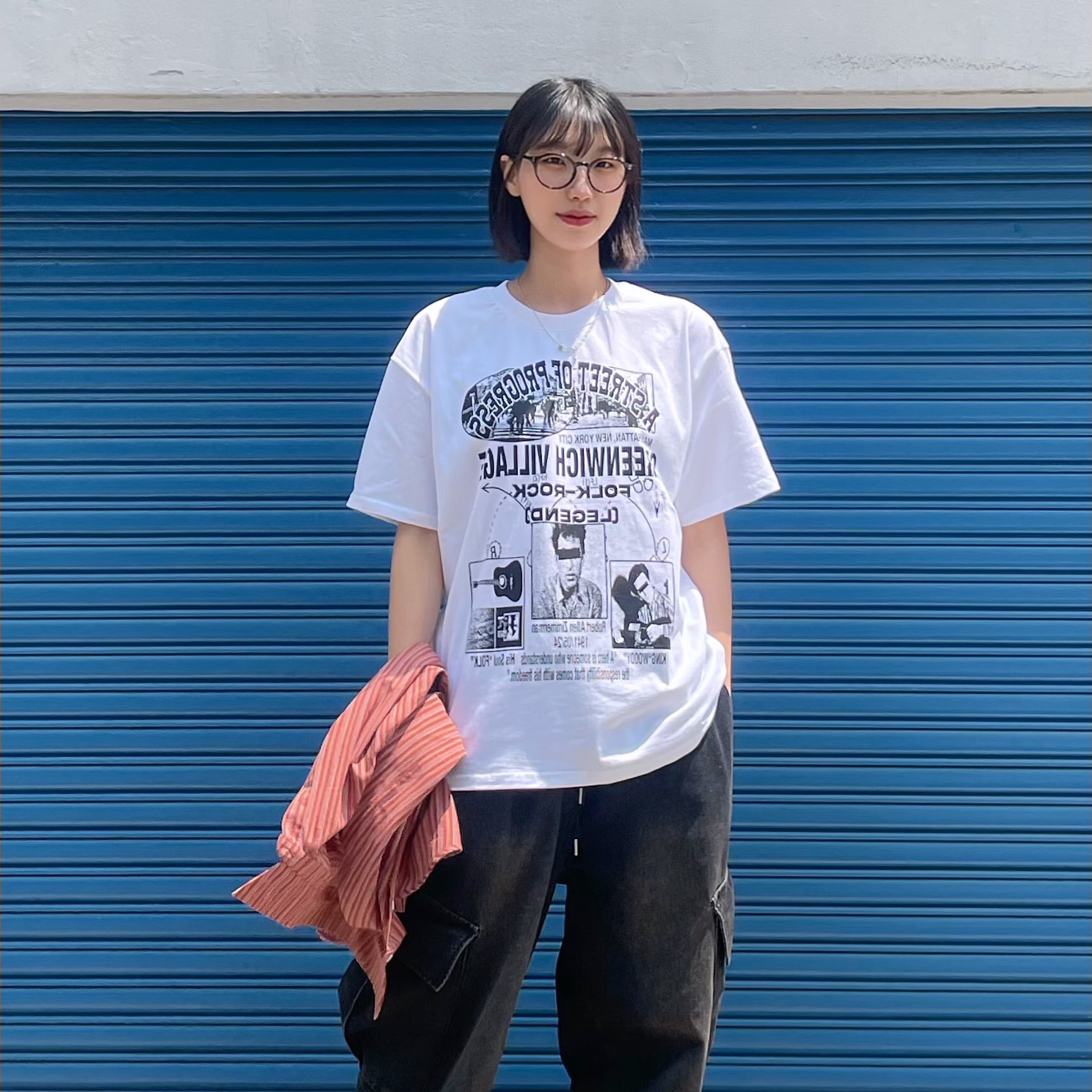 DEFYCLUBROBBERS That Is Where It Started T-shirts 착용 스타일 - 2