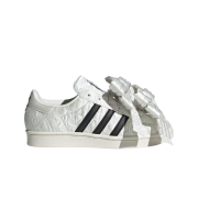 (W) Adidas x Caroline Hu Superstar Core White Core Black