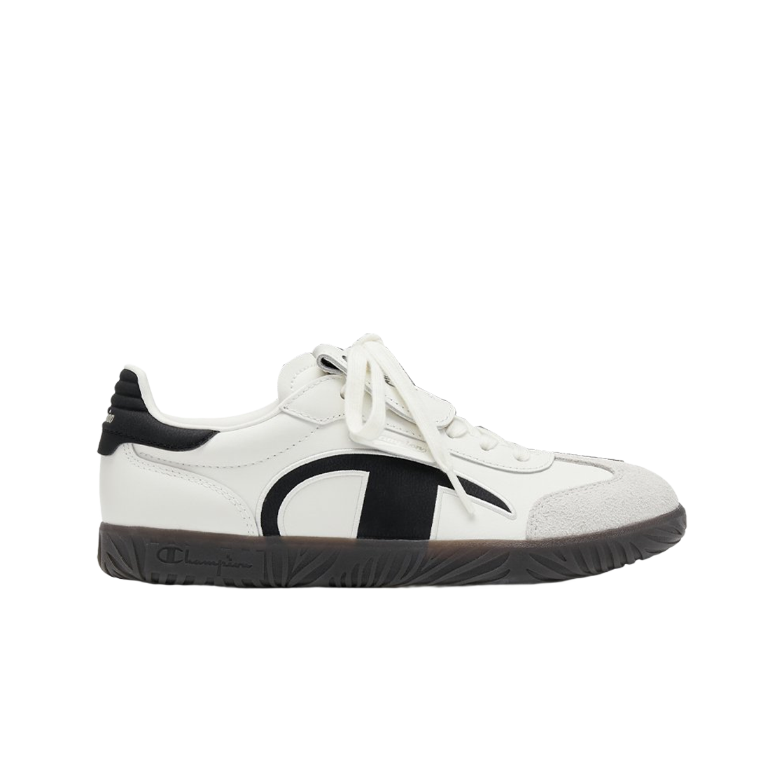 (W) 챔피온 챔프 T 트레이너 블랙 화이트((W) Champion Champ T Trainer Black White)