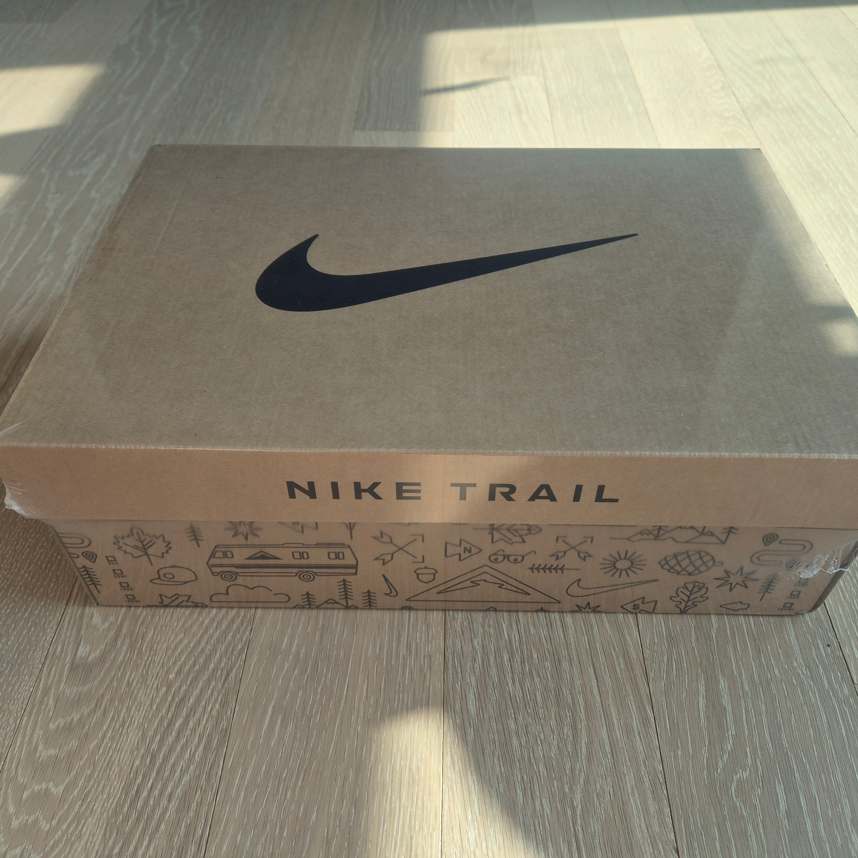 Nike React Pegasus Trail 4 Gore-Tex Phantom Light Orewood Brown 착용 스타일 - 1